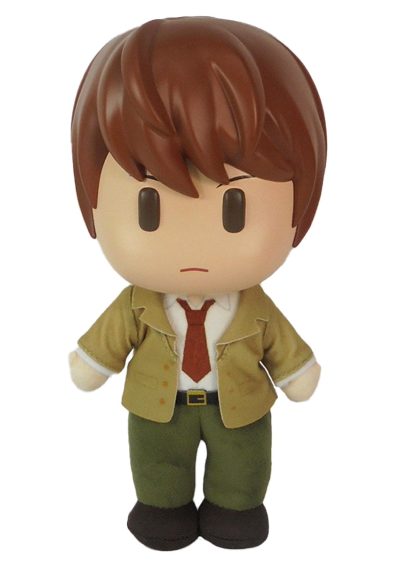Great Eastern Entertainment Death Note - Light Yagami Plastic Head Movable Plush 8" H