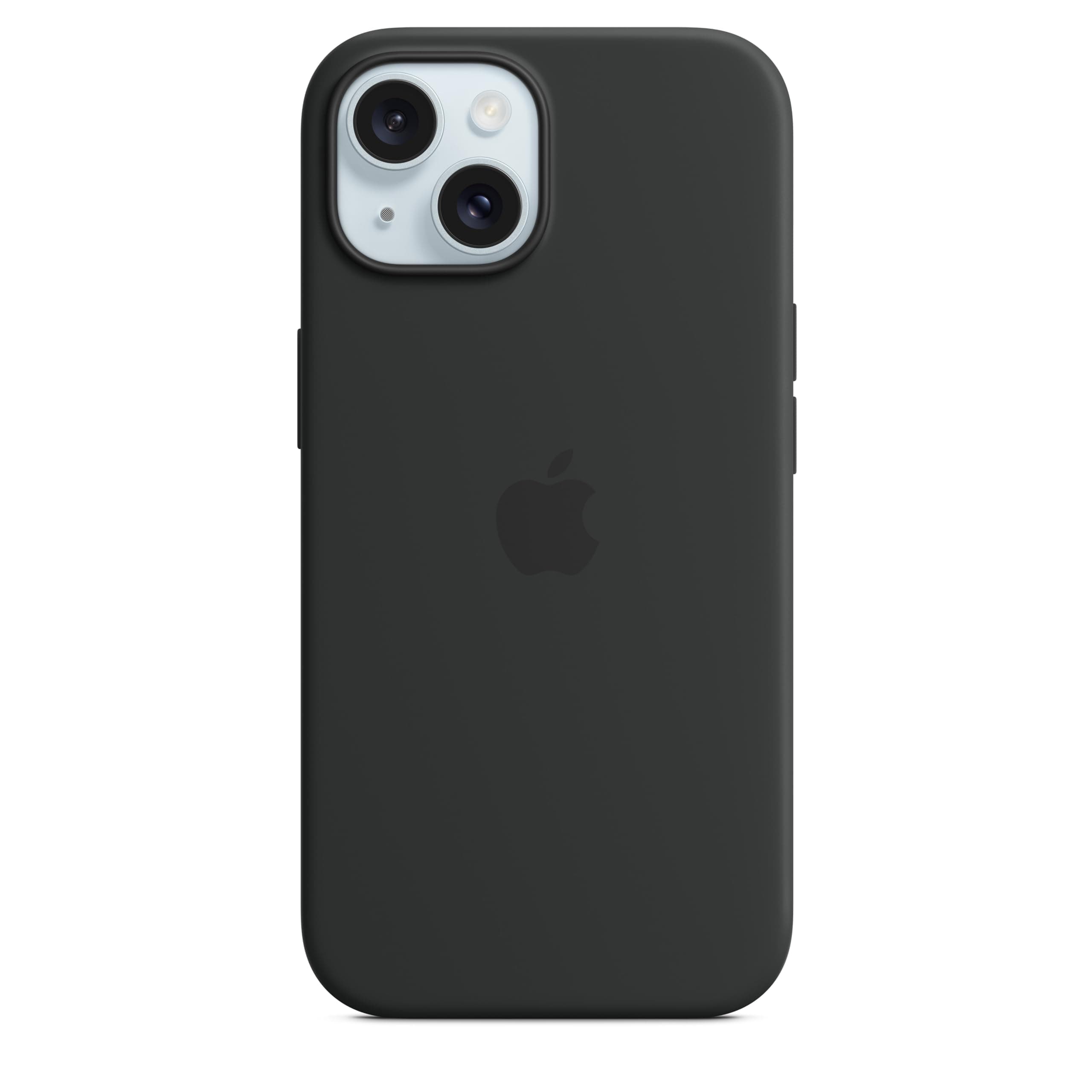 iPhone 15 Silicone Case with MagSafe - Black ​​​​​​​