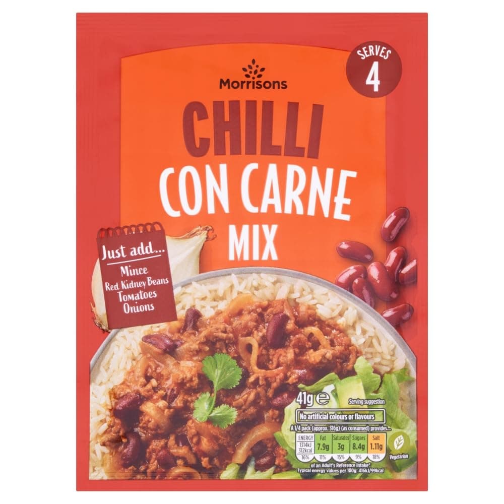 Morrisons Chilli Con Carne Mix, 41g