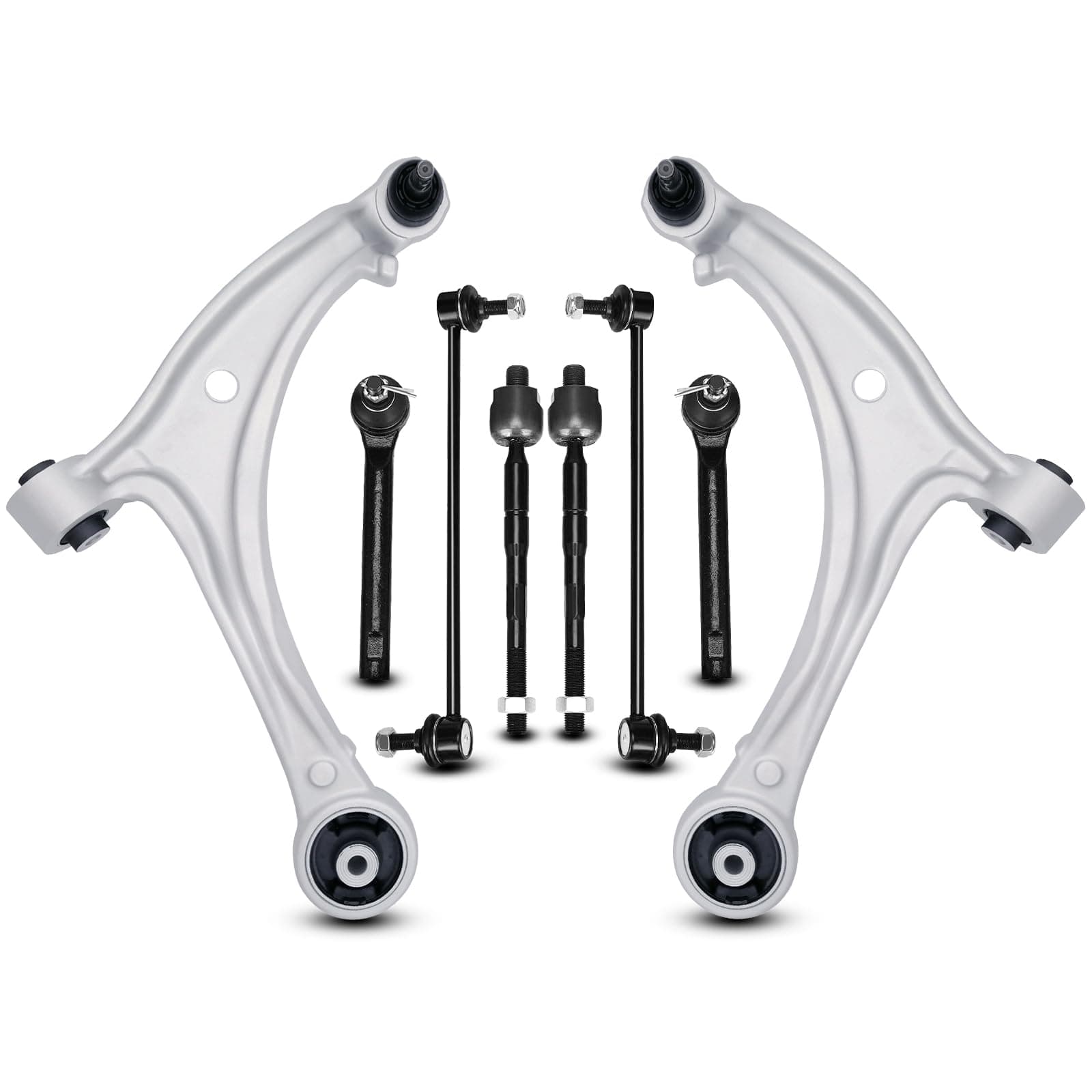 Front Suspension Kit Lower Control Arm Compatible with 2005-2010 Honda Odyssey 2006 2007 2008 2009 Part Number 51350-SHJ-A03 51360-SHJ-A03