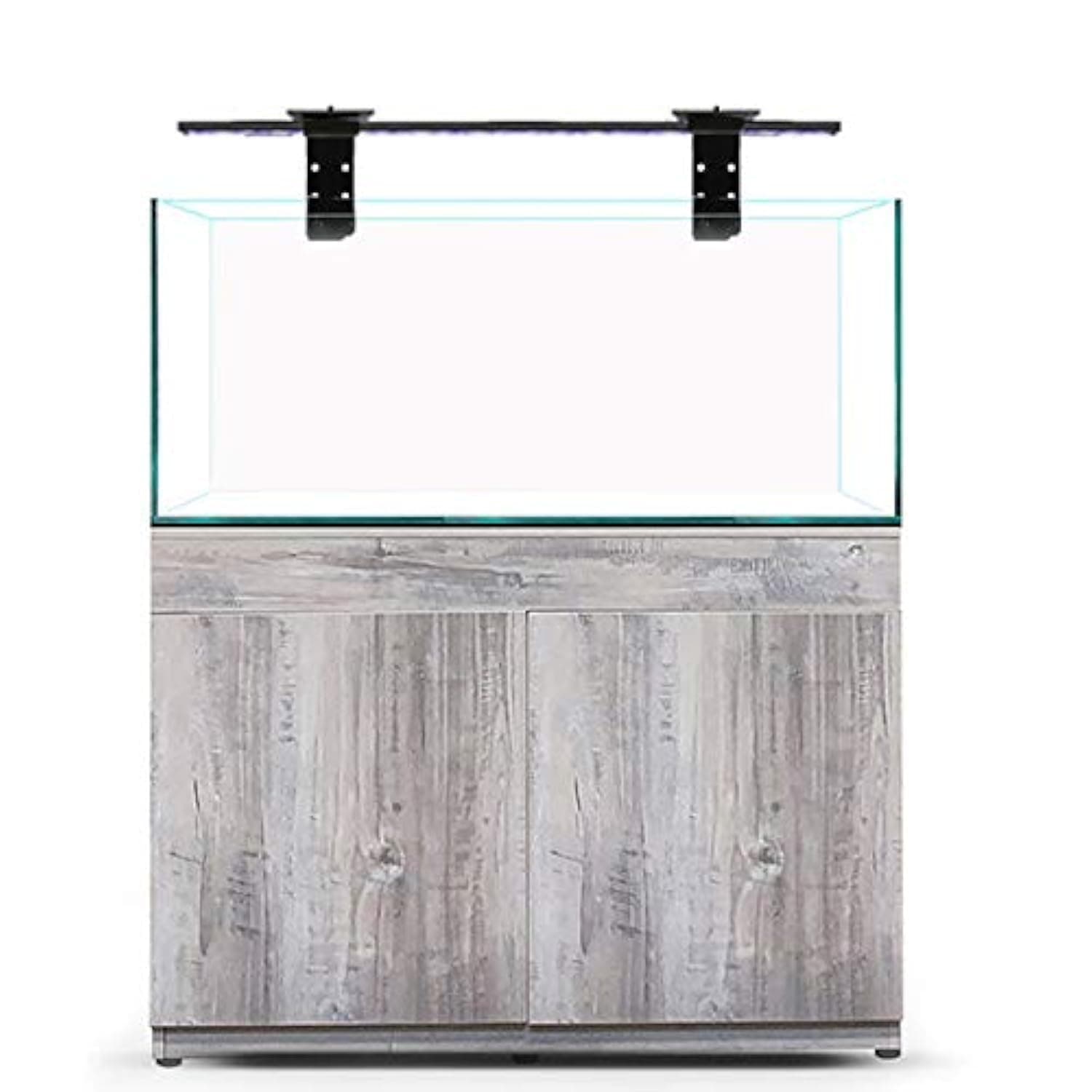 Current USA DUAL LED Adjustable Universal Tank Mount Lighting Bracket (4192) | Aquarium Light Tank Mounting Aluminum Arm for Fish Tanks | Works with a Variety of Strip Lights