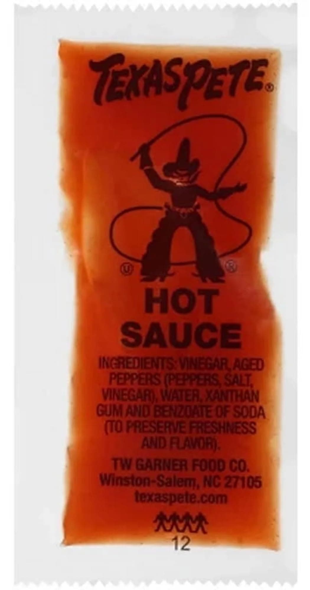 Hot Sauce Packet - 7g - 50 Pack