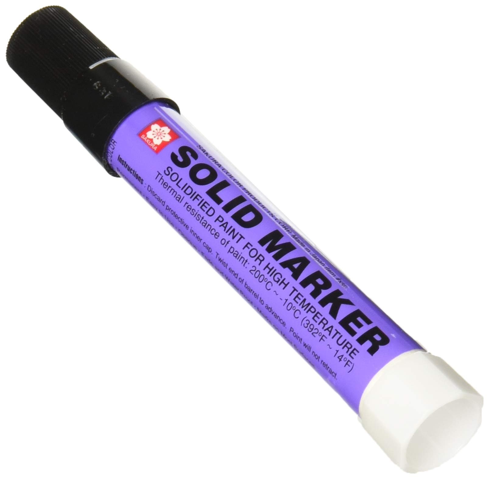 Solid Marker, Twist-action, 13mm, Black