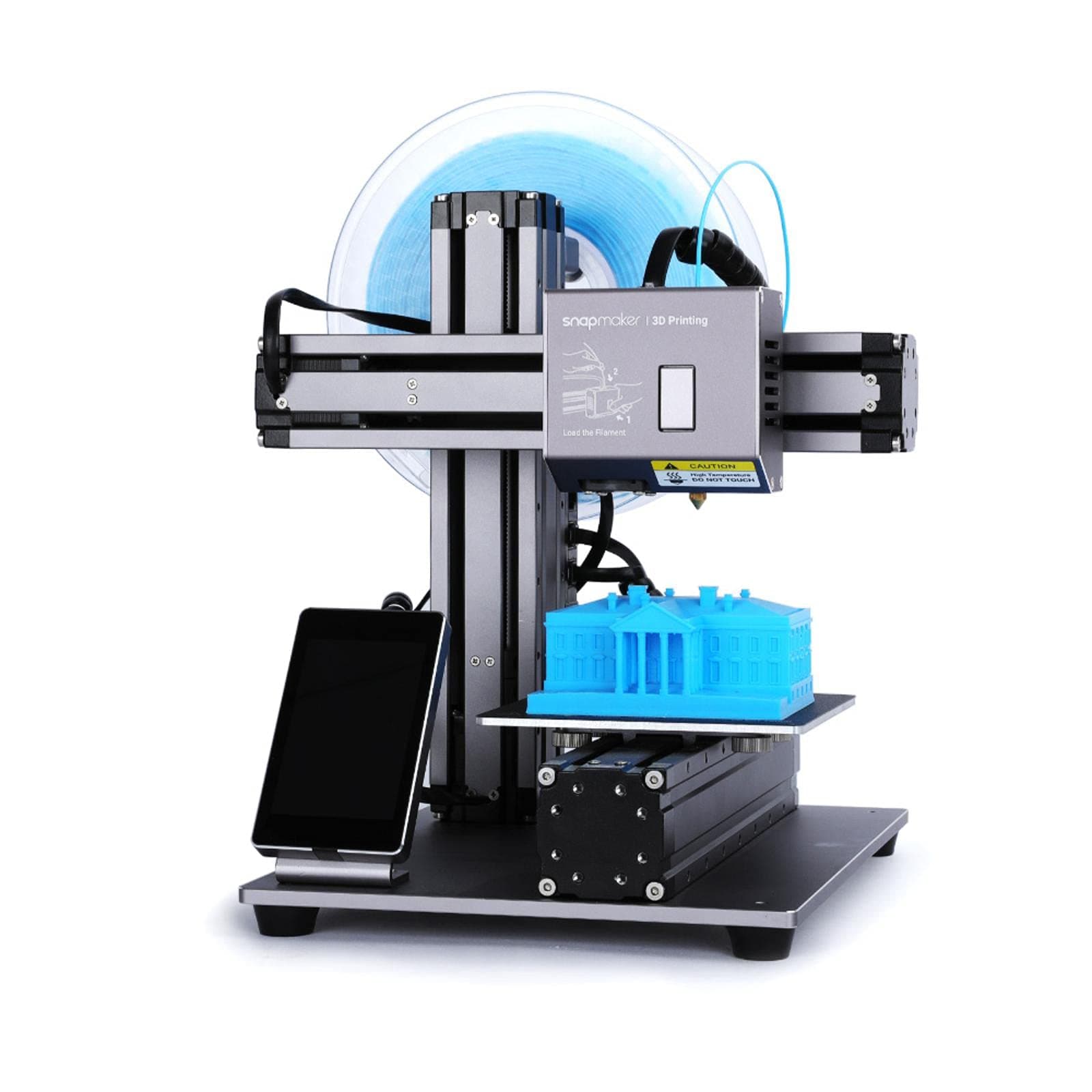 3IDEA Snapmaker 3-in-1 3D Printer (3D Printing/CNC Carving/Laser Engraving),All Metal,Entry-Level Digital Tool,Easy to Use Software,Free PLA Filament,Upgraded Version,Printing Volume (4.9”x4.9”x4.9”)