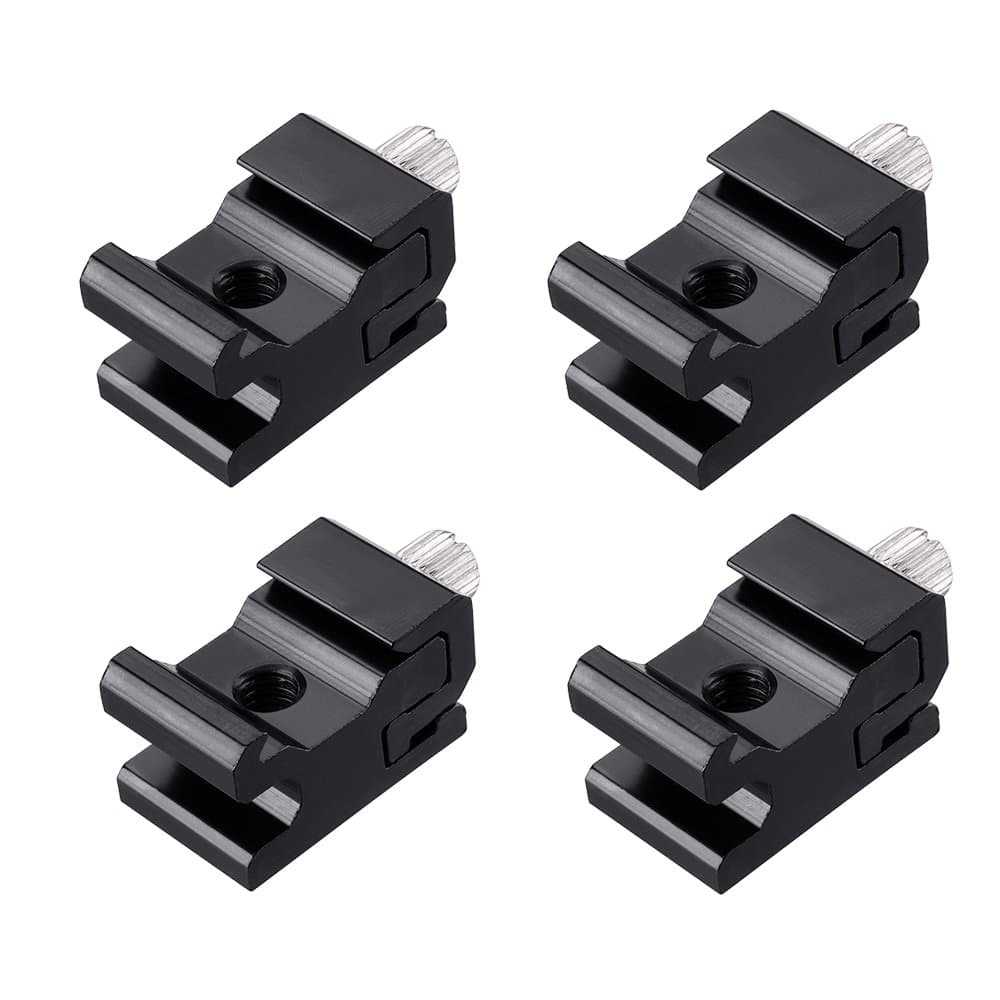 2Pack Anwenk Camera Flash Speedlite Mount Swivel Light Stand Bracket with Umbrella Reflector Holder for Camera DSLR Nikon Canon Pentax Olympus and Other DSLR Flashes Studio Light LED Light