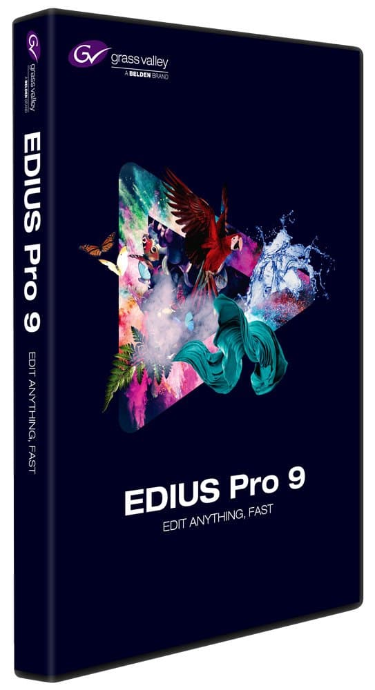 Grass Valley EDIUS Pro 9 Nonlinear Editing Software, Jump Upgrade from EDIUS 2-7 / EDIUS Neo, DVD