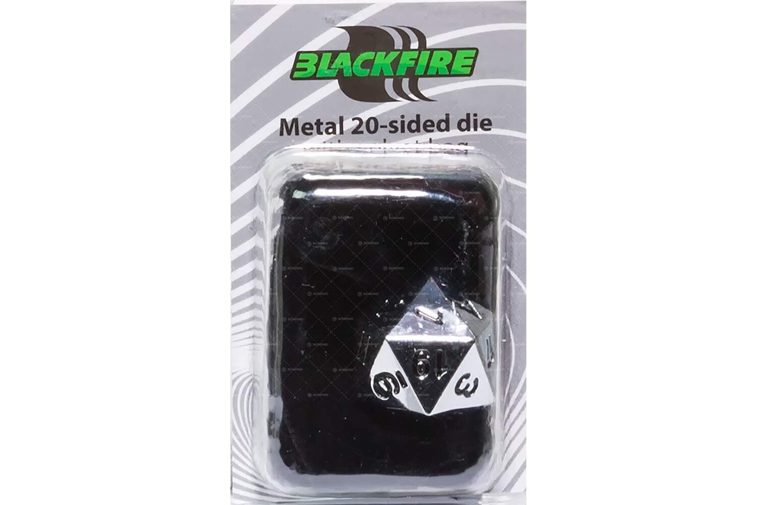 Blackfire Dice - D20 Metal Random