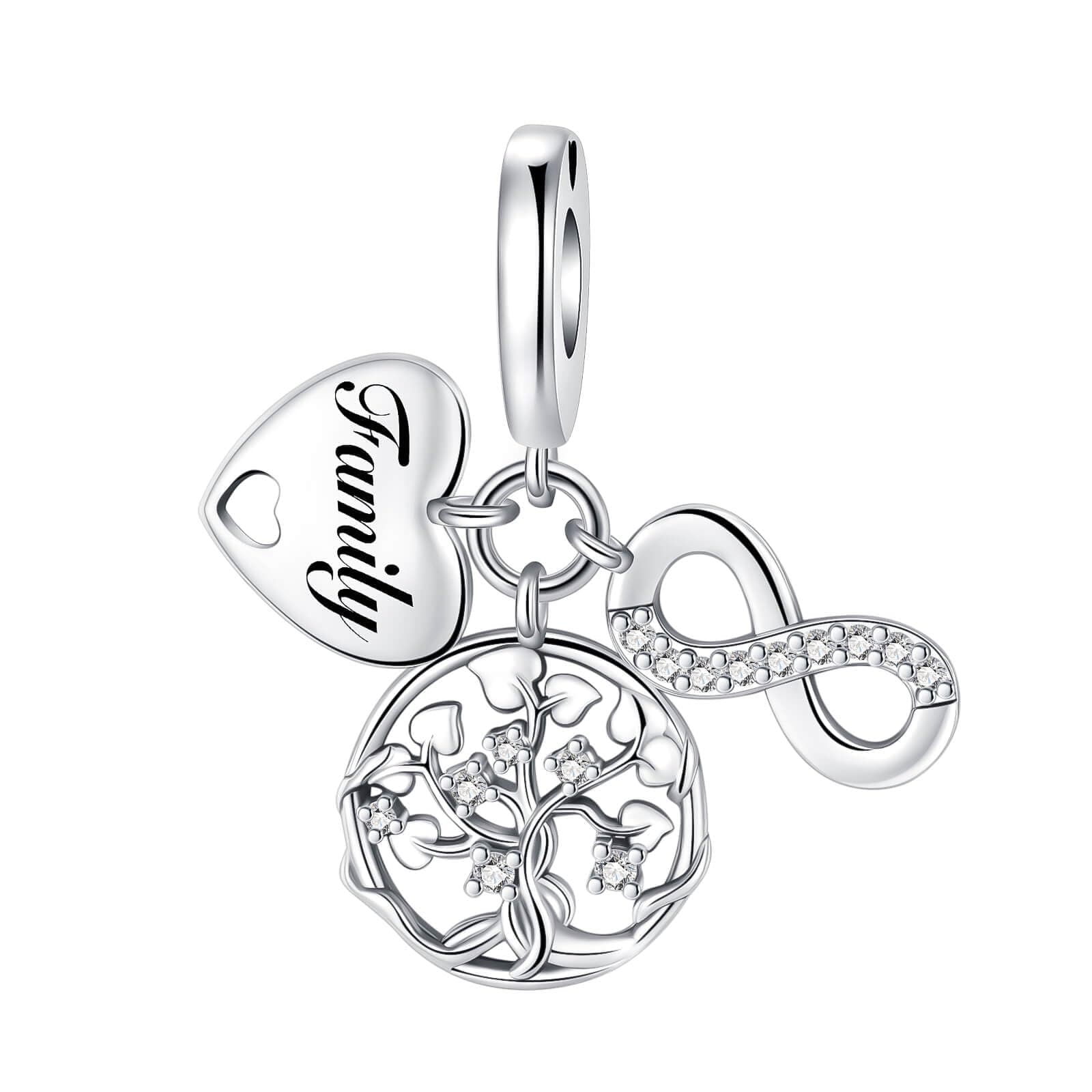 Sun Star Moon Elephant Sunflower Charm for Bracelet Necklace 925 Sterling Silver Charms Happy Birthday Charms for Women Jewelry Gift