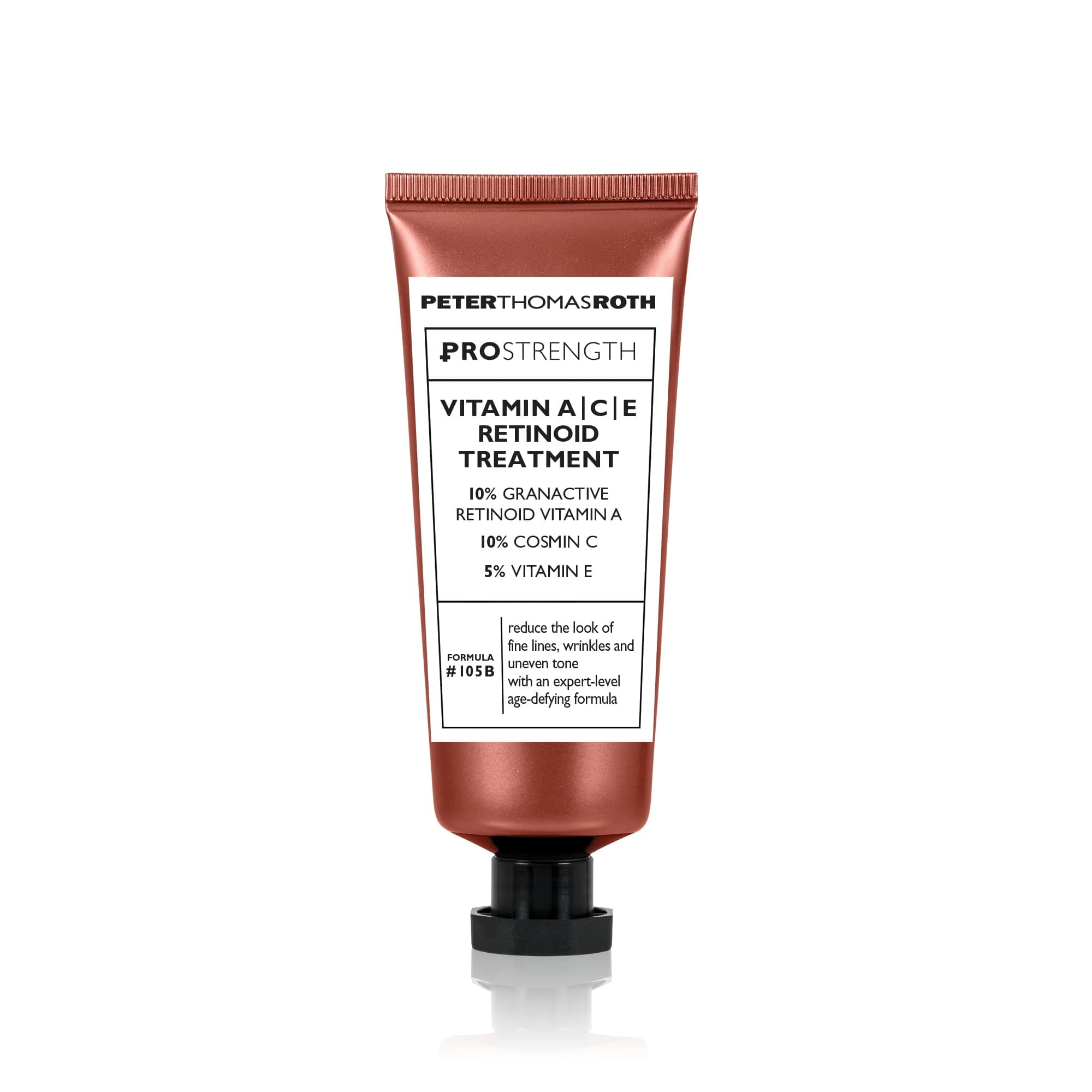 Peter Thomas Roth | PRO Strength Vitamin A|C|E Retinoid Treatment, For Fine lines, Wrinkles and Uneven Tone, Anti-Aging and Brightening Cream with Vitamins A, C and E