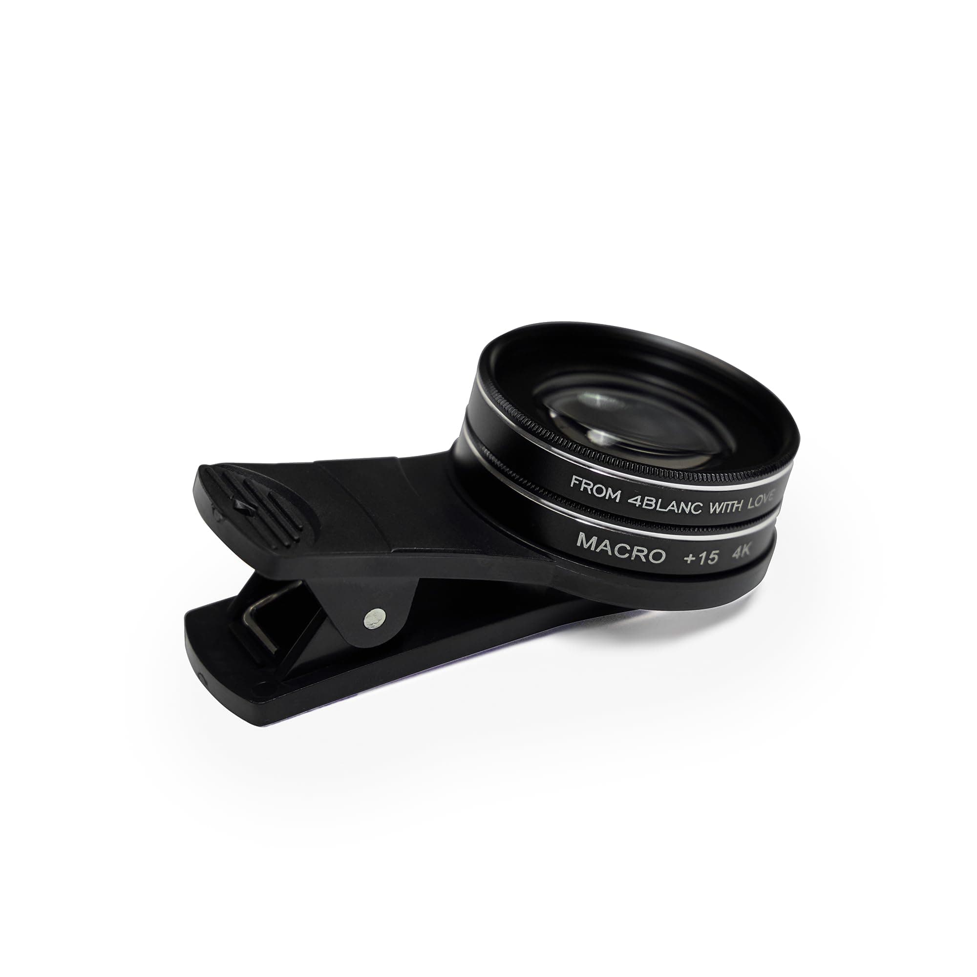 4BLANC® External Macro Lens Kit with Mount for Any Smartphone