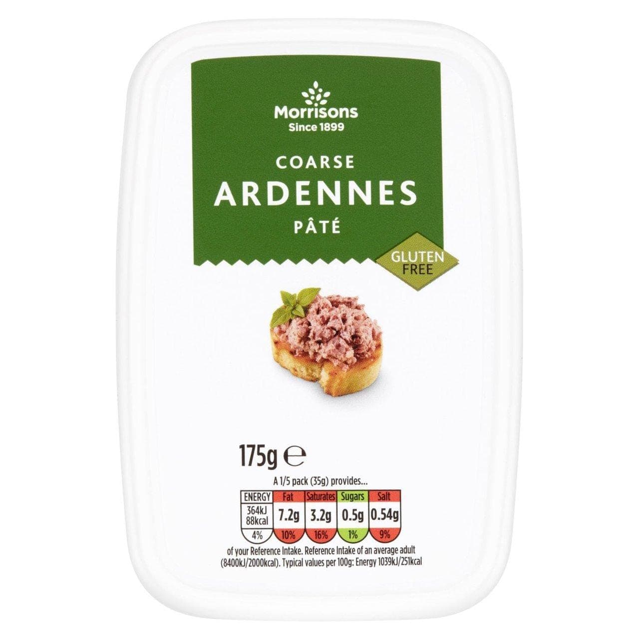 Morrisons Coarse Ardennes Pate, 175g