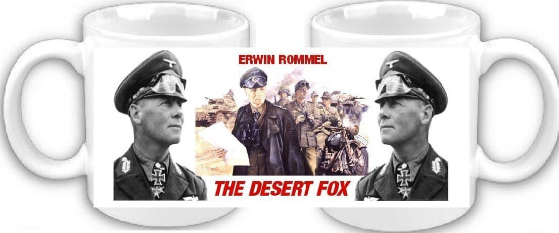FIELD MARSHAL ERWIN ROMMEL COFFEE MUG