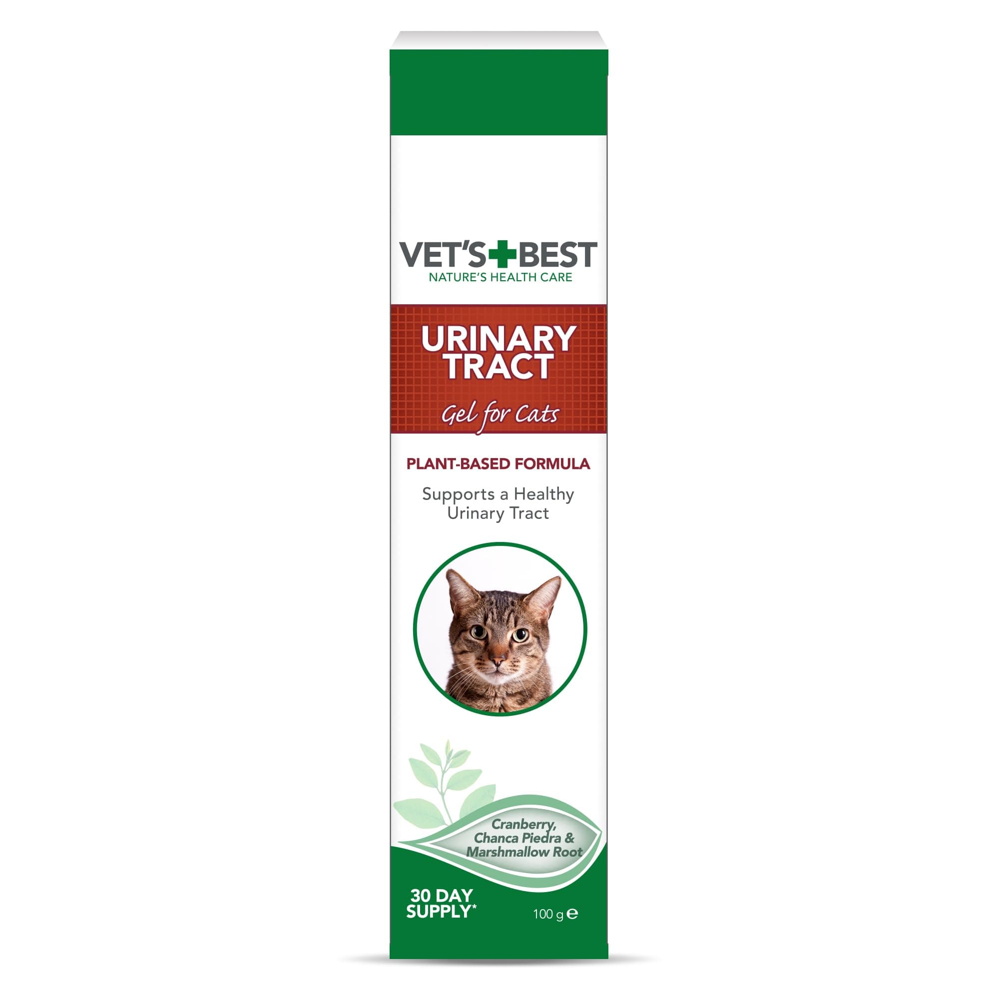 Feline Urinary Tract Support Cat Supplement Gel Supports Healthy Urinary Tract, 100 g