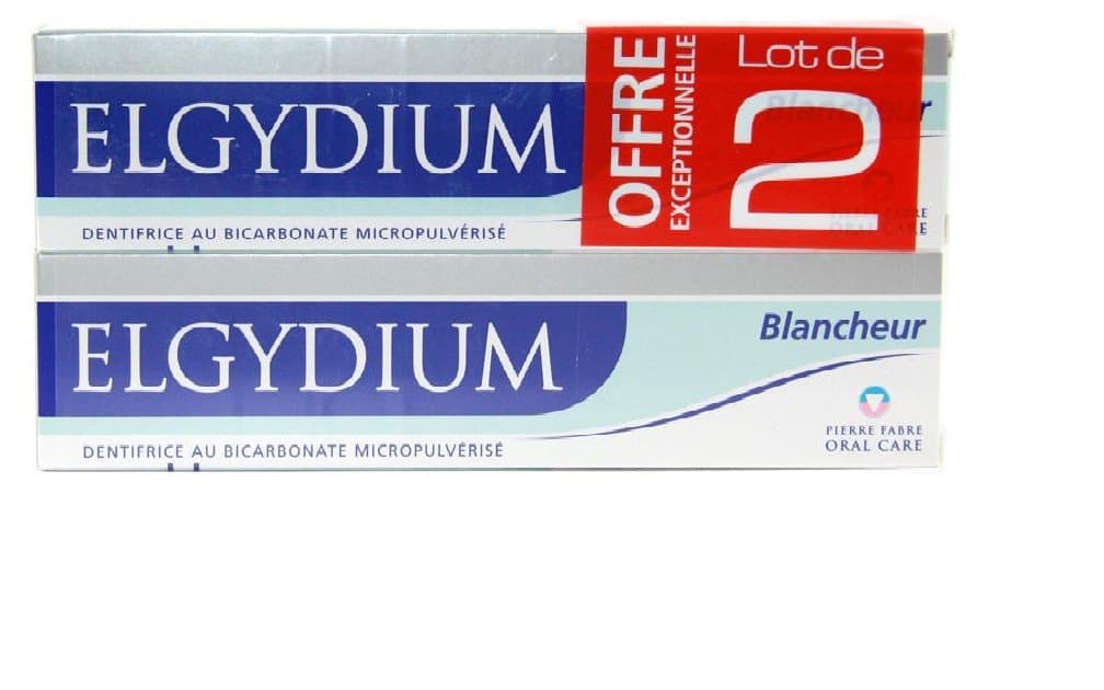 Whitening Toothpaste with Bicarbonate Lot De 2x75 Ml