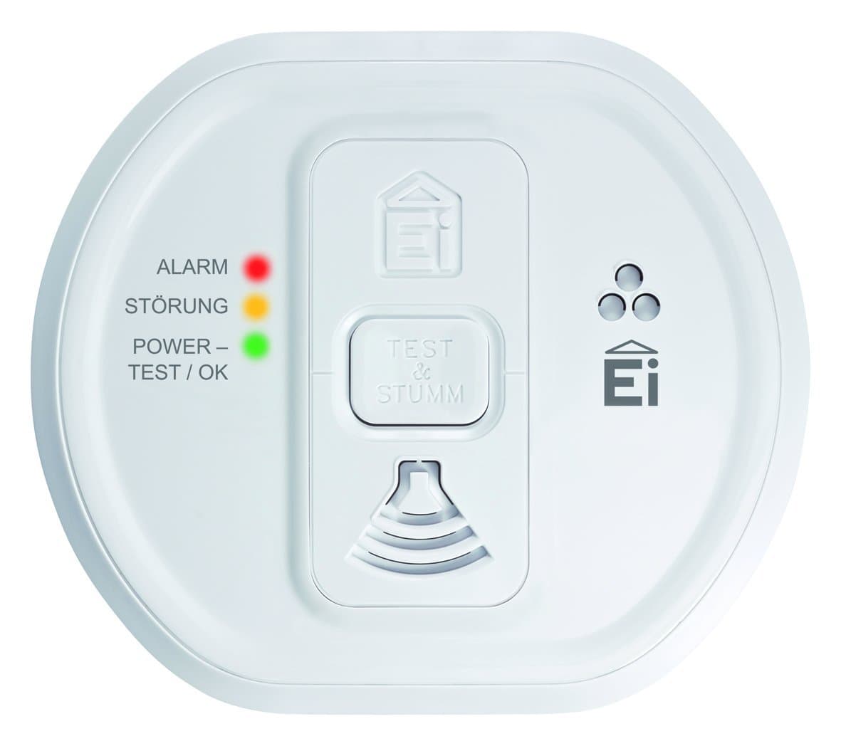 Ei Electronics Contemporary Designed Carbon Monoxide Alarm with Memory Feature Powered