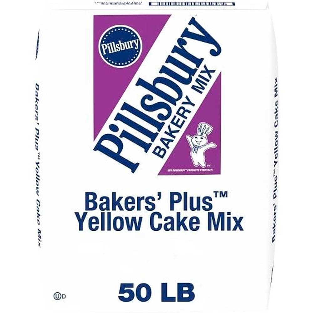 Yellow Cake Mix, 50 Pound