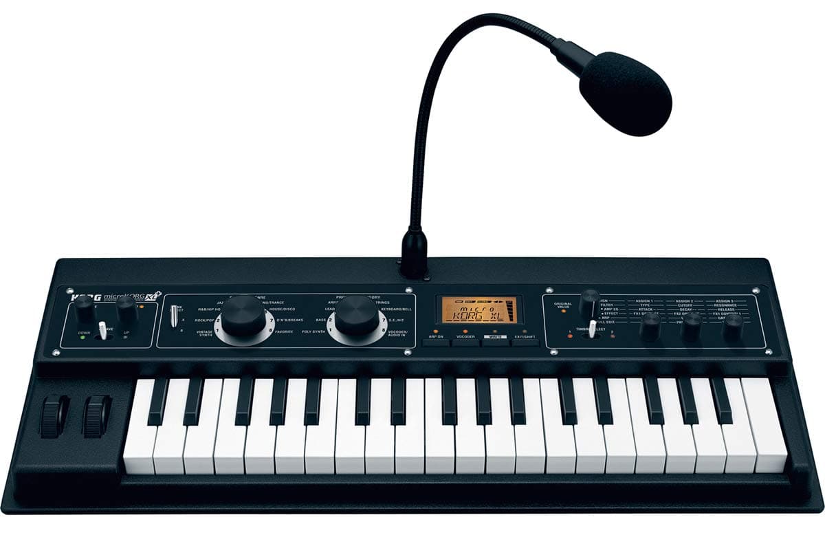 Korg - MICROKorg -XL-PLUS 37 Key Synthesizer/Vocoder - Black