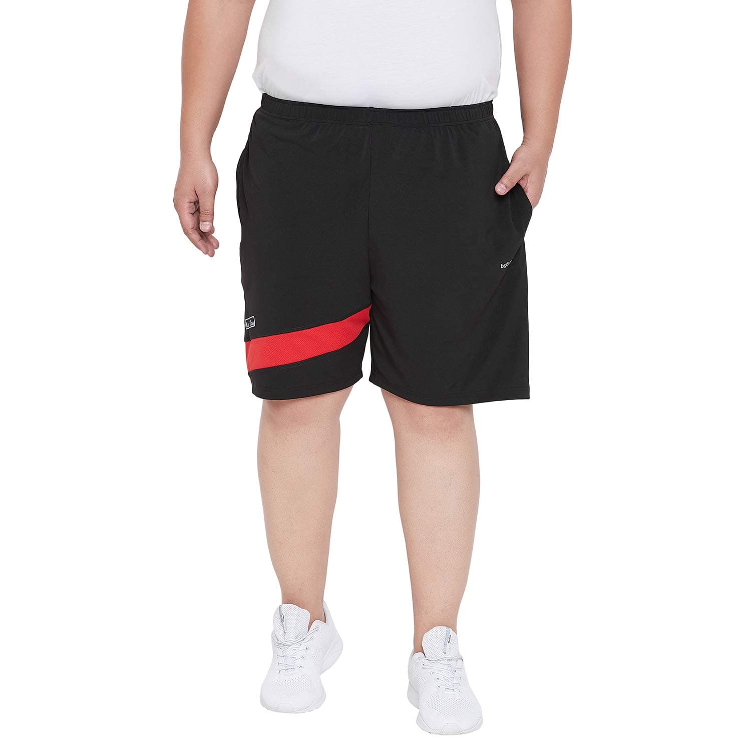 Plus Size Men's Regular Fit Shorts