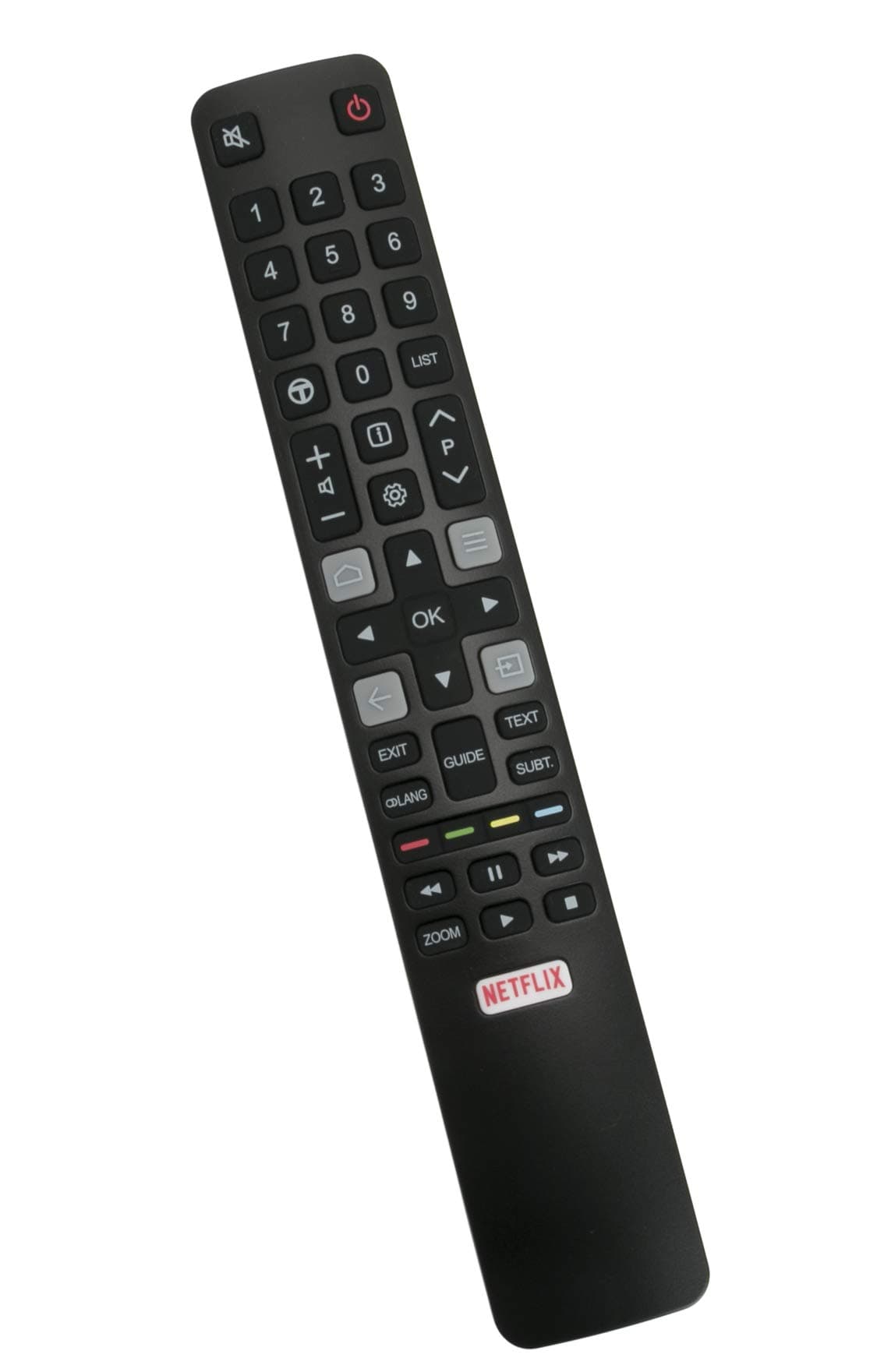 ARC802N Remote Control Replace - VINABTY ARC802N RC802N YUI1 Remote Control for TCL android TV 32s6800s 32ES568 40S6800FS 55DP663 65UC6406 49UC6406 50DP660 U43P6046 U49C7006 U60P6046 U65X9026 U70C7026