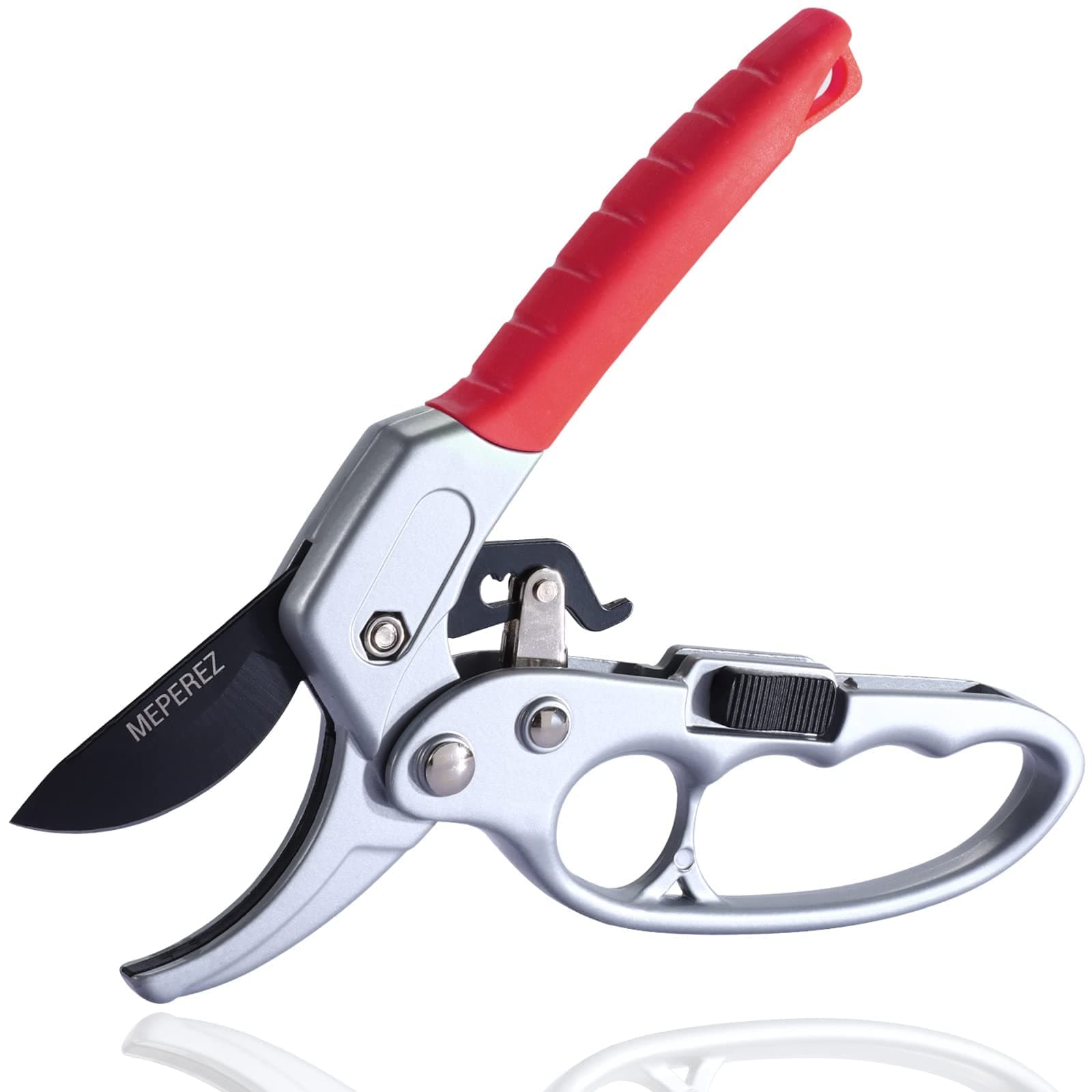 Premium German-Made Pruning Shears – Ergonomic, Heavy-Duty Hand Pruners Designed for Precision Cutting of Plants; Ideal for Gardeners and Individuals with Arthritis or Reduced Hand Strength
