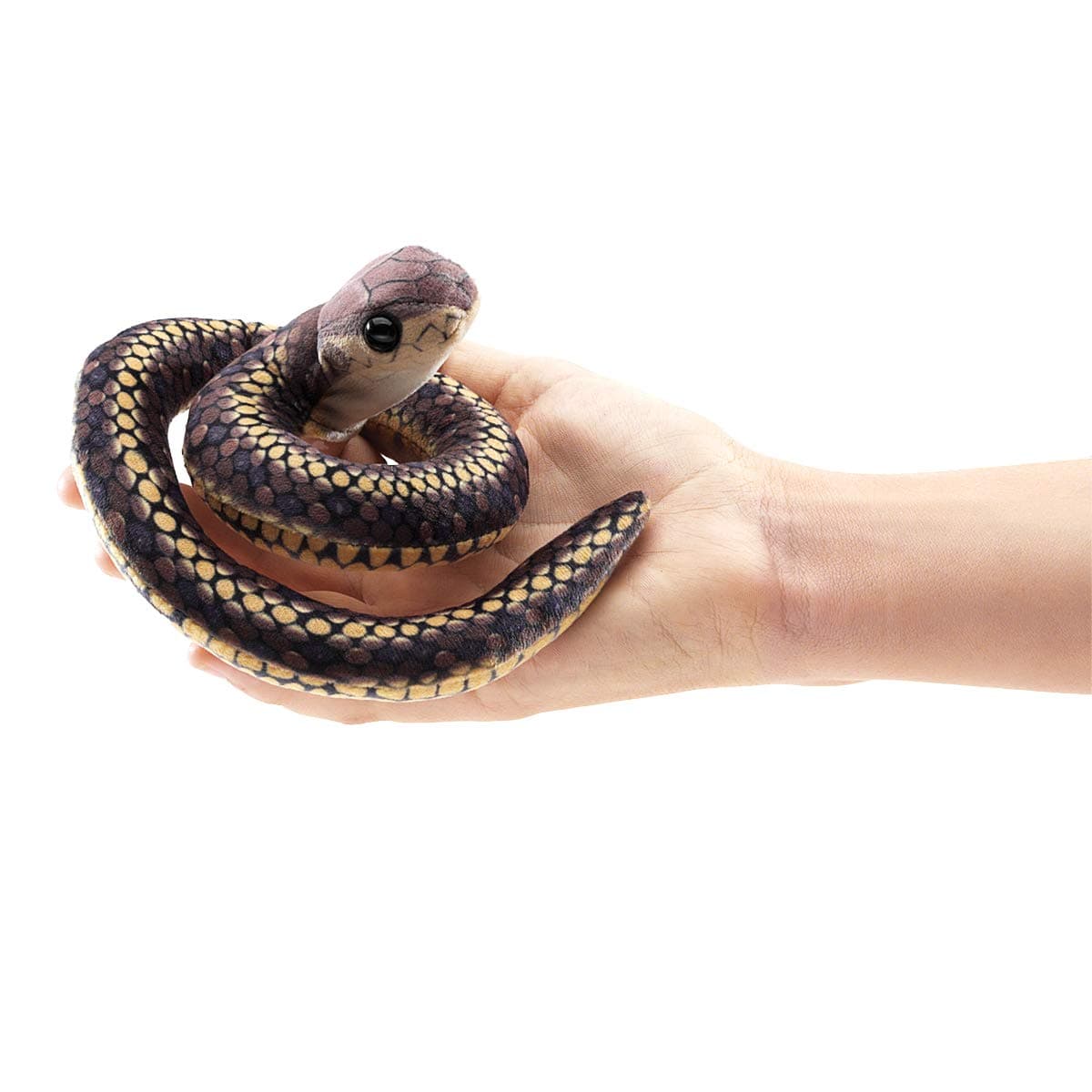 Mini Snake Finger Puppet Brown, 1 EA