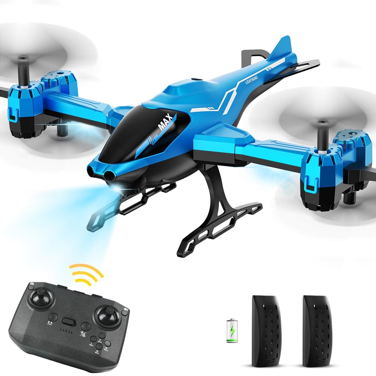 VATOS RC Helicopter, For All, Blue