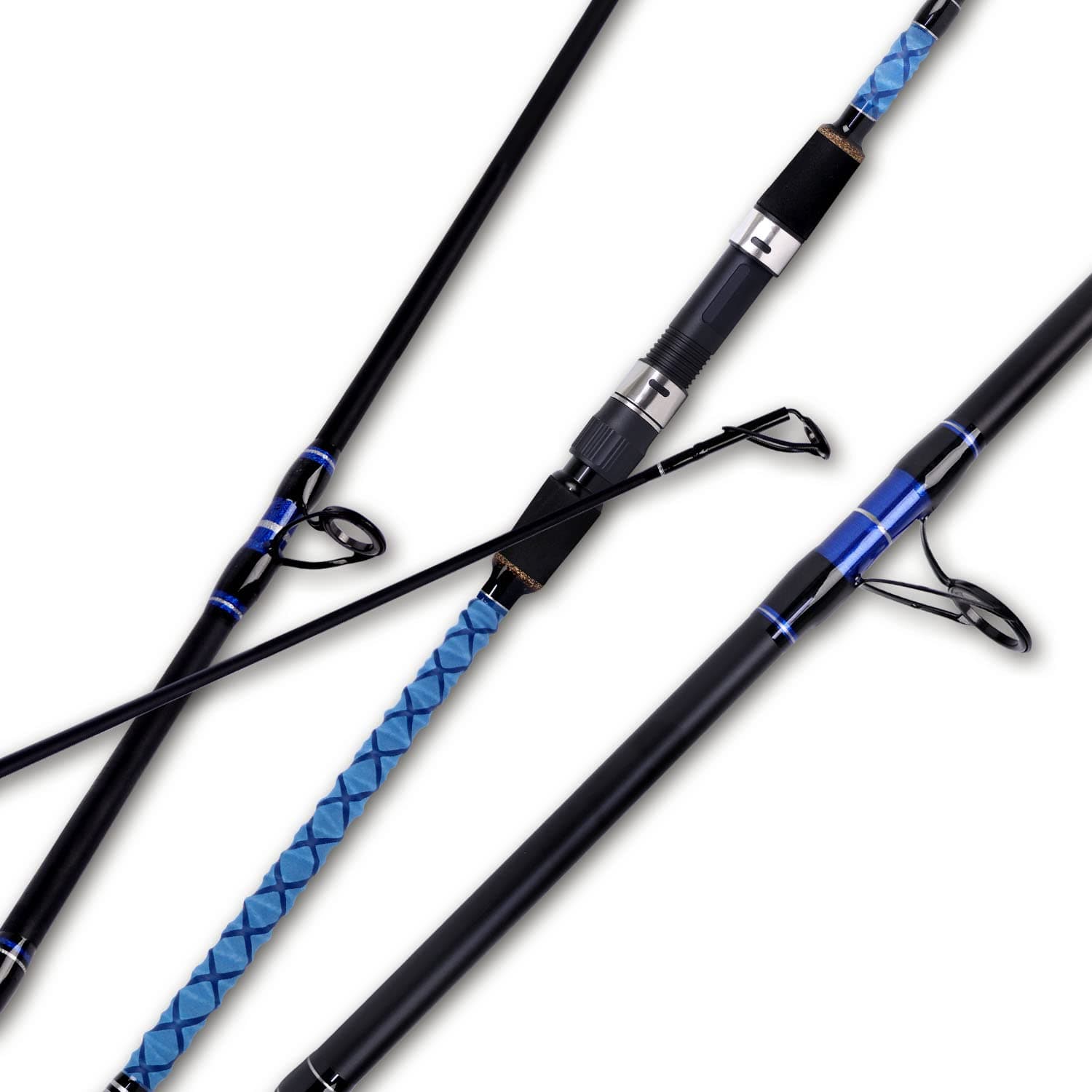 Surf Spinning Fishing Rod Carbon Travel Surf Rod 2 Piece/3 Piece/4 Piece Spinning Fishing Rod 9'/10'/11'/12'/15'