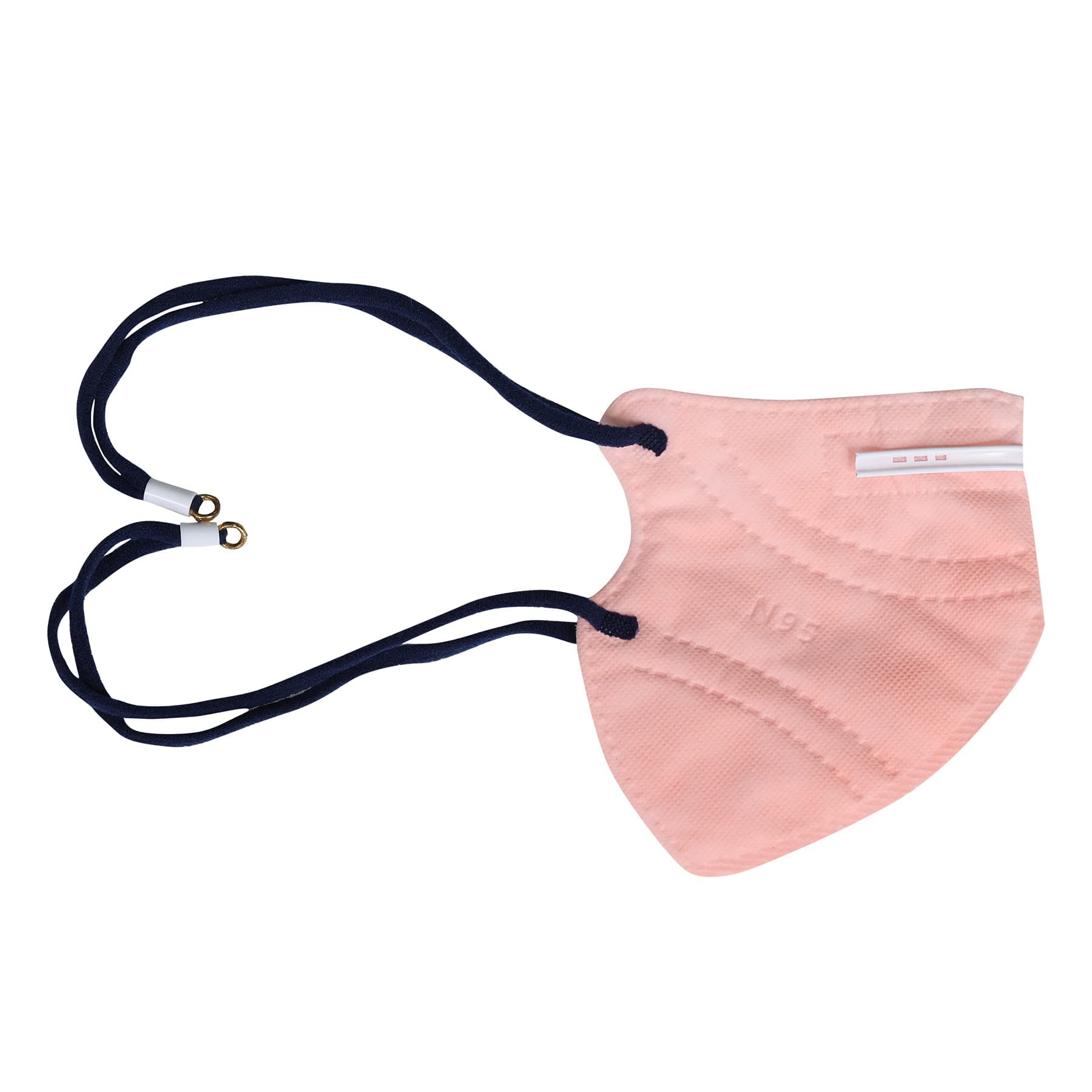 N - 95 5 LAYER AYURVEDIK MASK INCREASING OXYGEN LEVEL USING AYURVEDIK JADIBBUTI BABY PINK