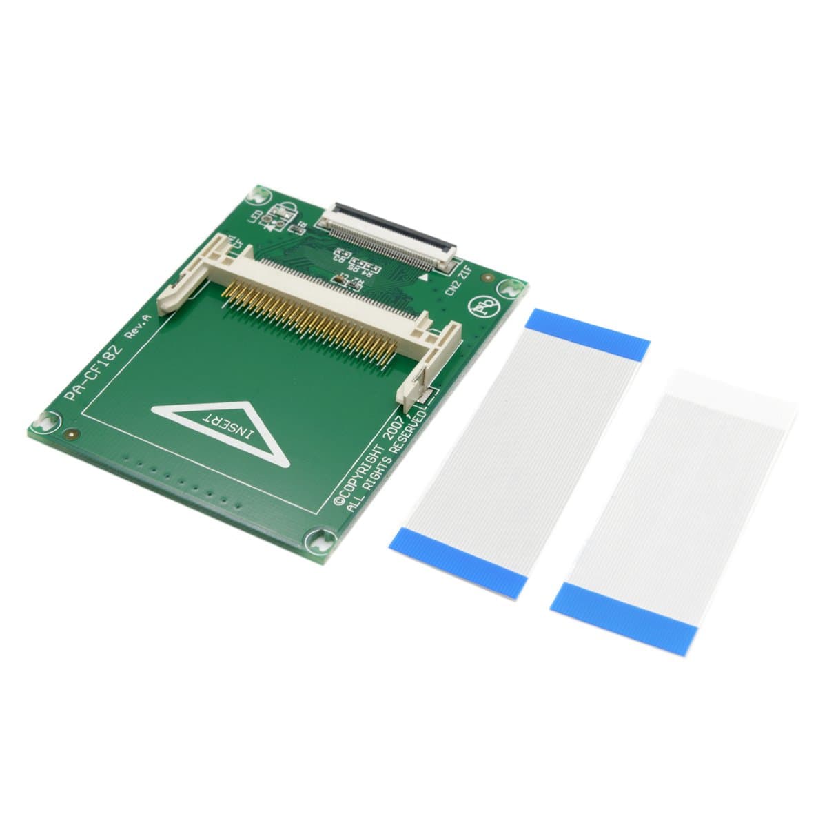 CY CF Memory Card Adapter SSD HDD Adapter 1.8" Compact Flash CF Memory Card to CE ZIF SSD HDD Adapter (Works as a HDD in TRUE IDE MODE! Please make sure your CF card with true-IDE molde first)