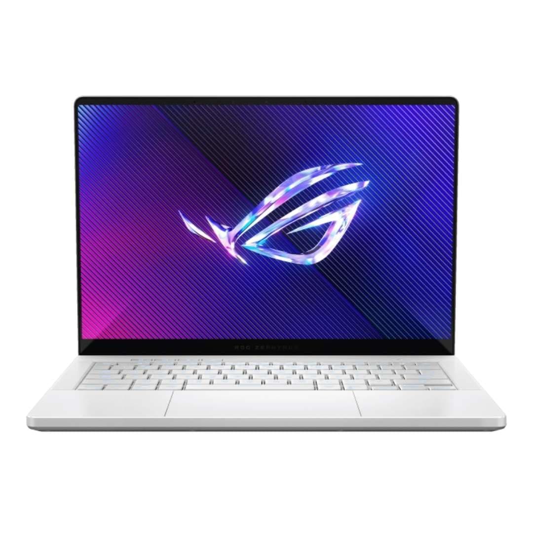 [2024] ASUS ROG Zephyrus G14 GA403UV [White] 14" 3K OLED 120Hz, 4.0 GHz Ryzen 9 8945HS, RTX 4060, 16 GB LPDDR5X RAM, 1 TB PCIe SSD, Windows 11 Home
