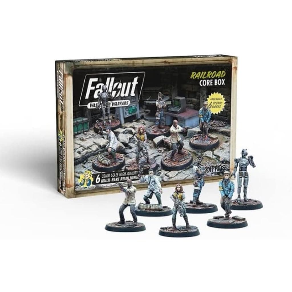 Fallout - Wasteland Warfare - Railroad Core Box, Multi
