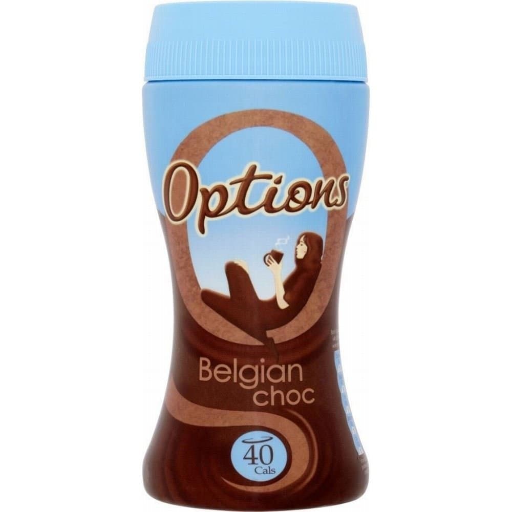 Options Belgian Chocolate Jar 220g