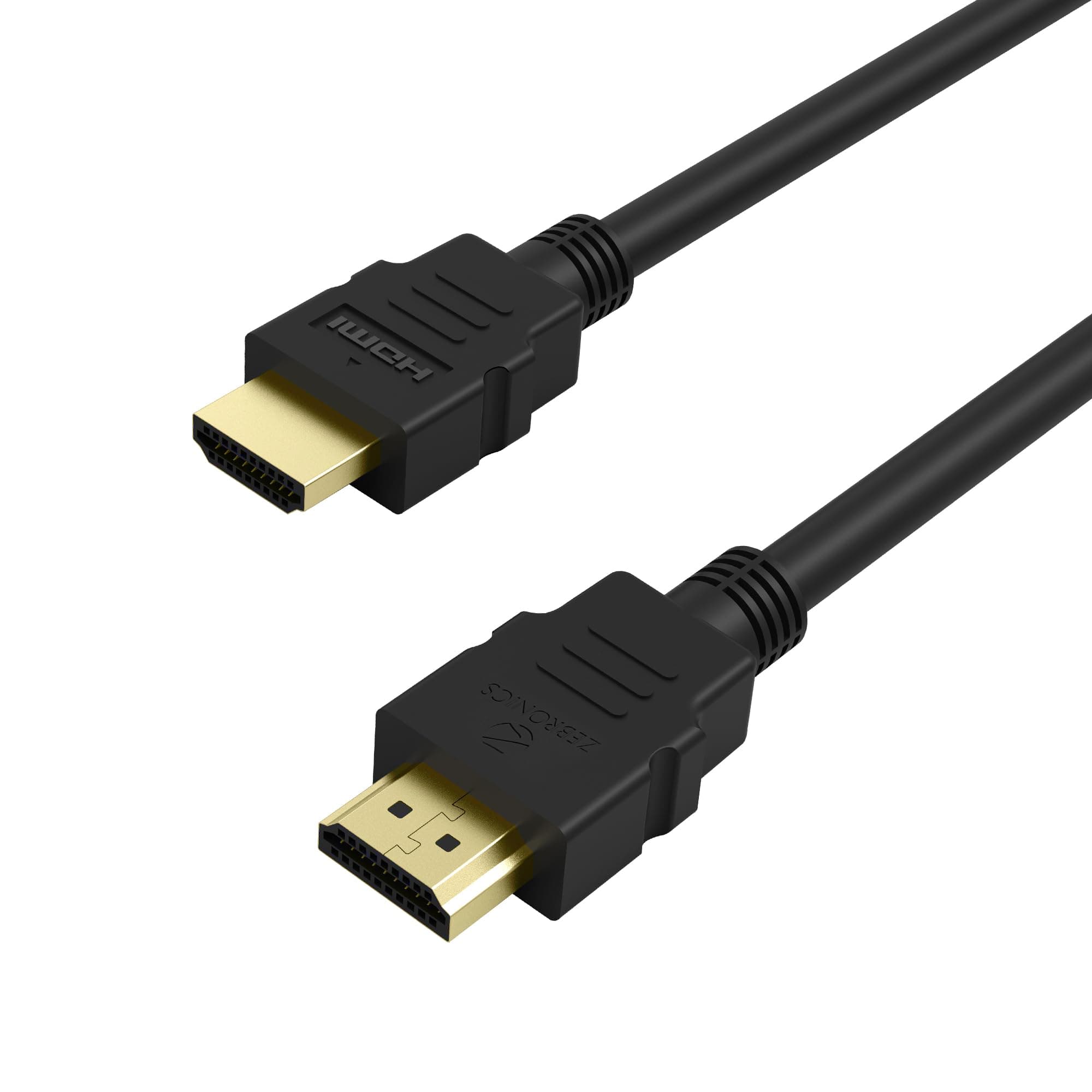 ZEBRONICS HAA1020 HDMI 2.0 Cable - HDMI ARC Enabled | 18 Gbps | 4K 60Hz | 1080p 240Hz | Strong & Durable | Supports up to 32 Audio Channels | 1 Meter