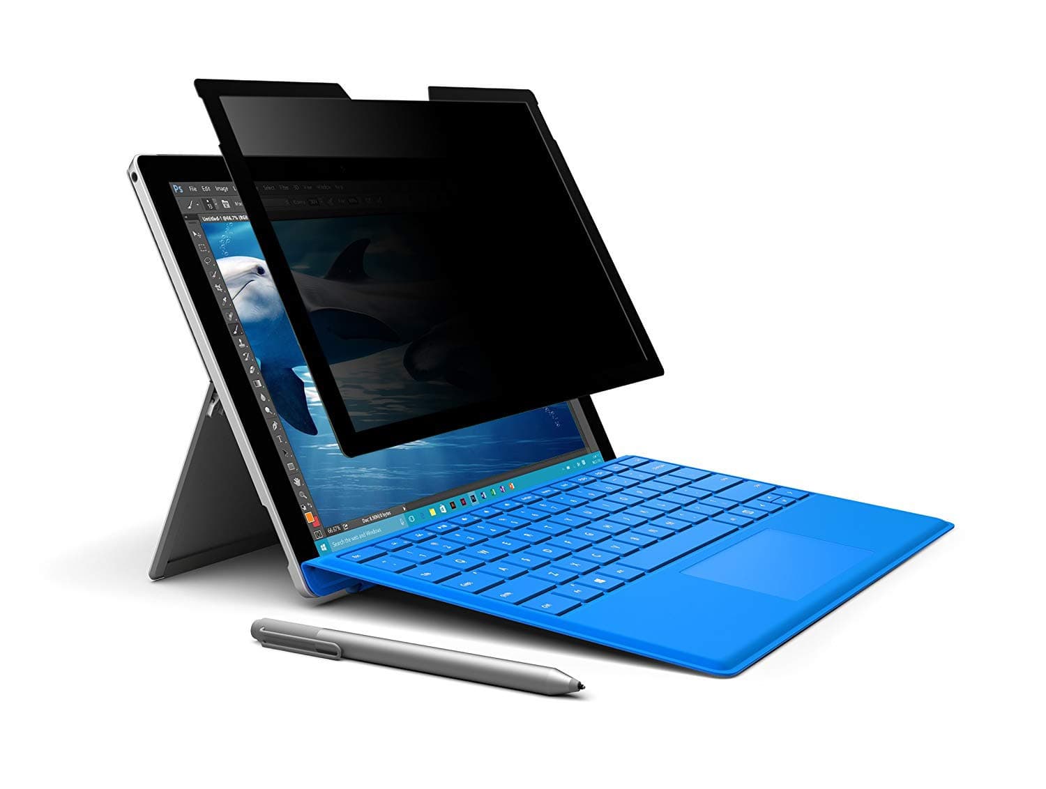 Microsoft Surface Pro 7/6/5/4/3 Privacy Screen Protector Filter, Anti-Glare/Anti-Spy Filter for Surface Pro 7/6/5/4/3 (12.3 inch Size)