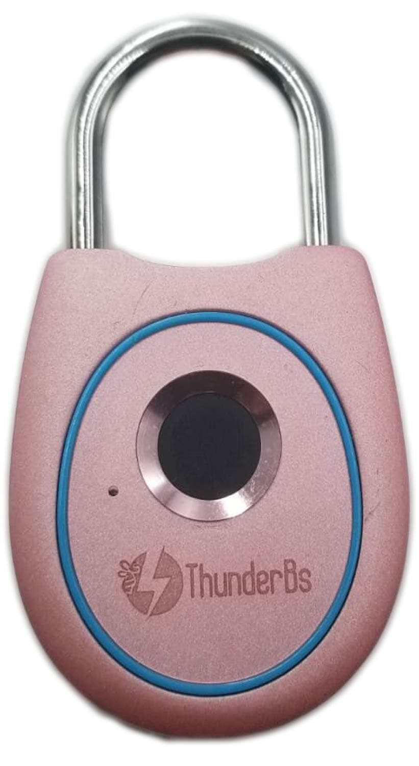 ThunderB's Smart Fingerprint Padlock (Pink)
