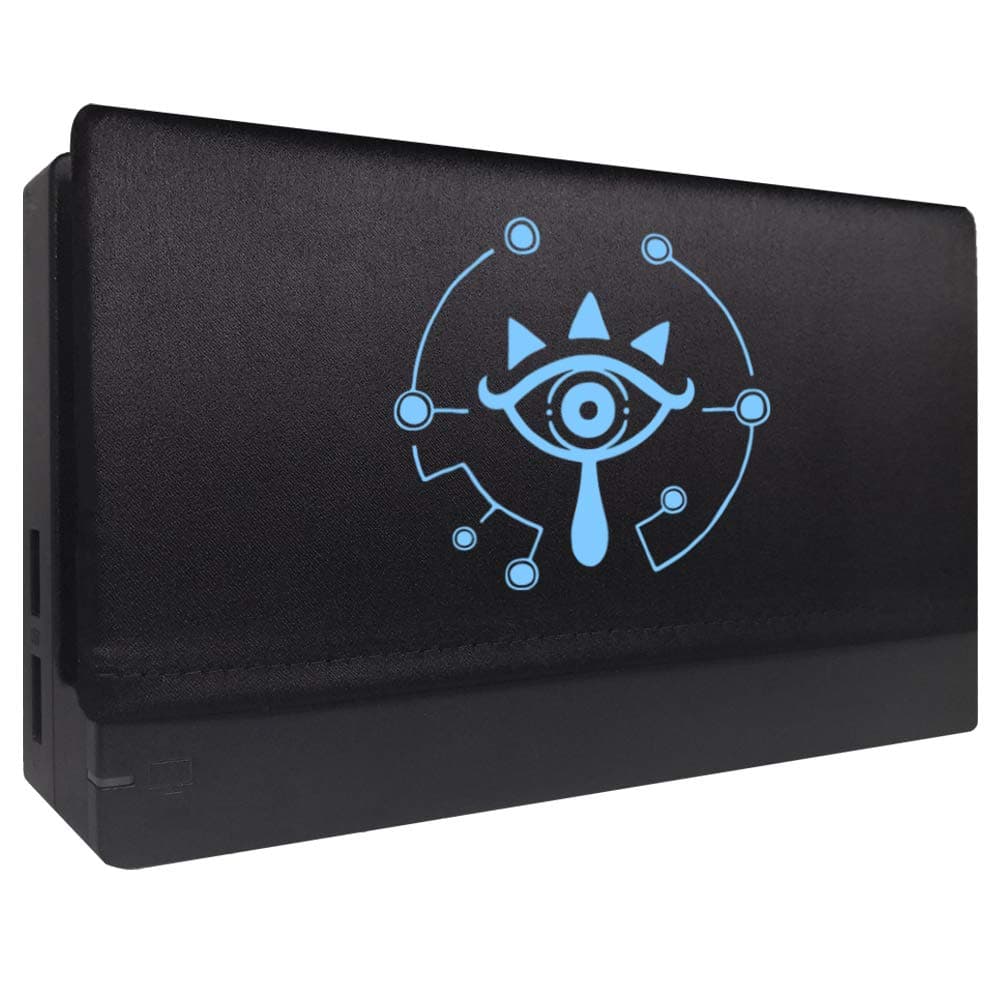 Jamont Switch Dock Sleeve Compatible with Switch Dock Set, Switch OLED Switch Dock Socks Covers Switch HDMI Dock Station Skin, Switch Dock Cover Switch Dock Cloth Gift Anti Scratch Dust, Blue