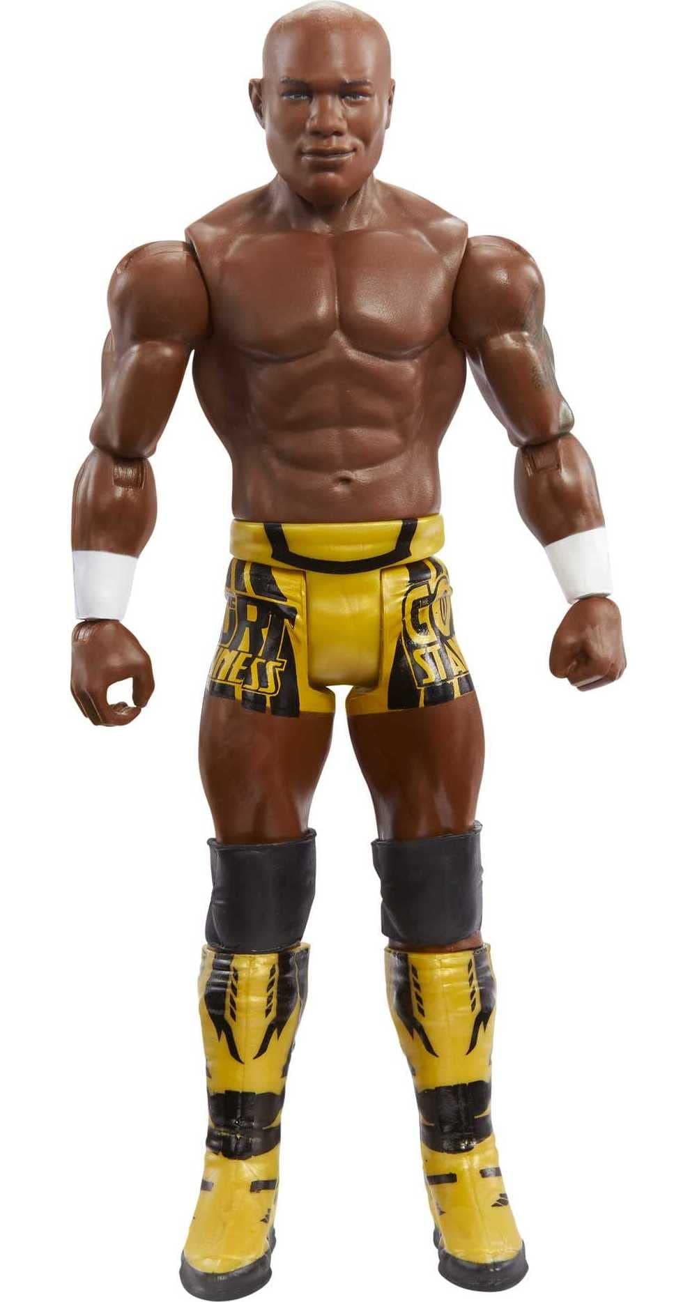 WWE Basic Action Figure, Shelton Benjamin, Posable 6-inch Collectible for Ages 6 Years Old & Up