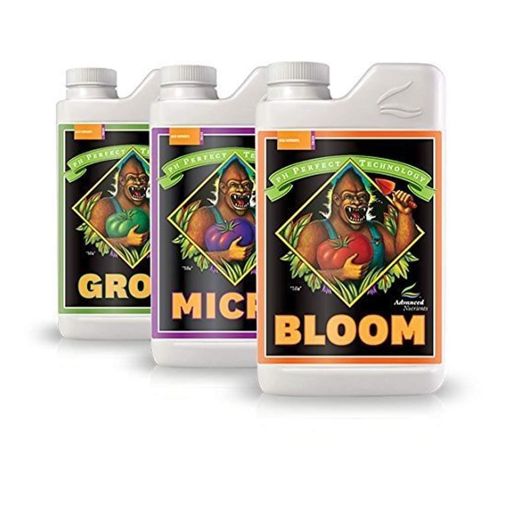 Bloom, Micro and Grow , 1 L Each - Pack of 3
