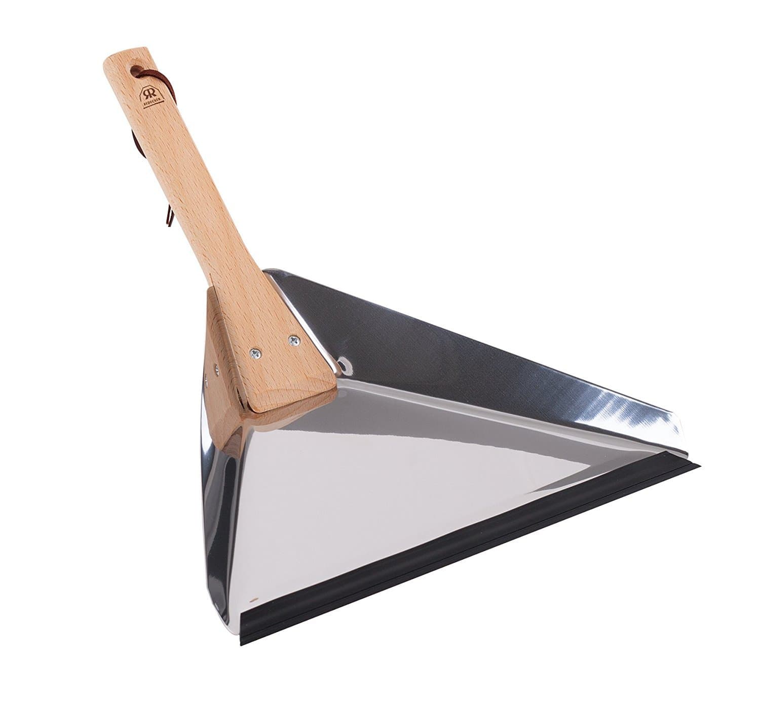 Redecker Dust Pan With Wooden Handle