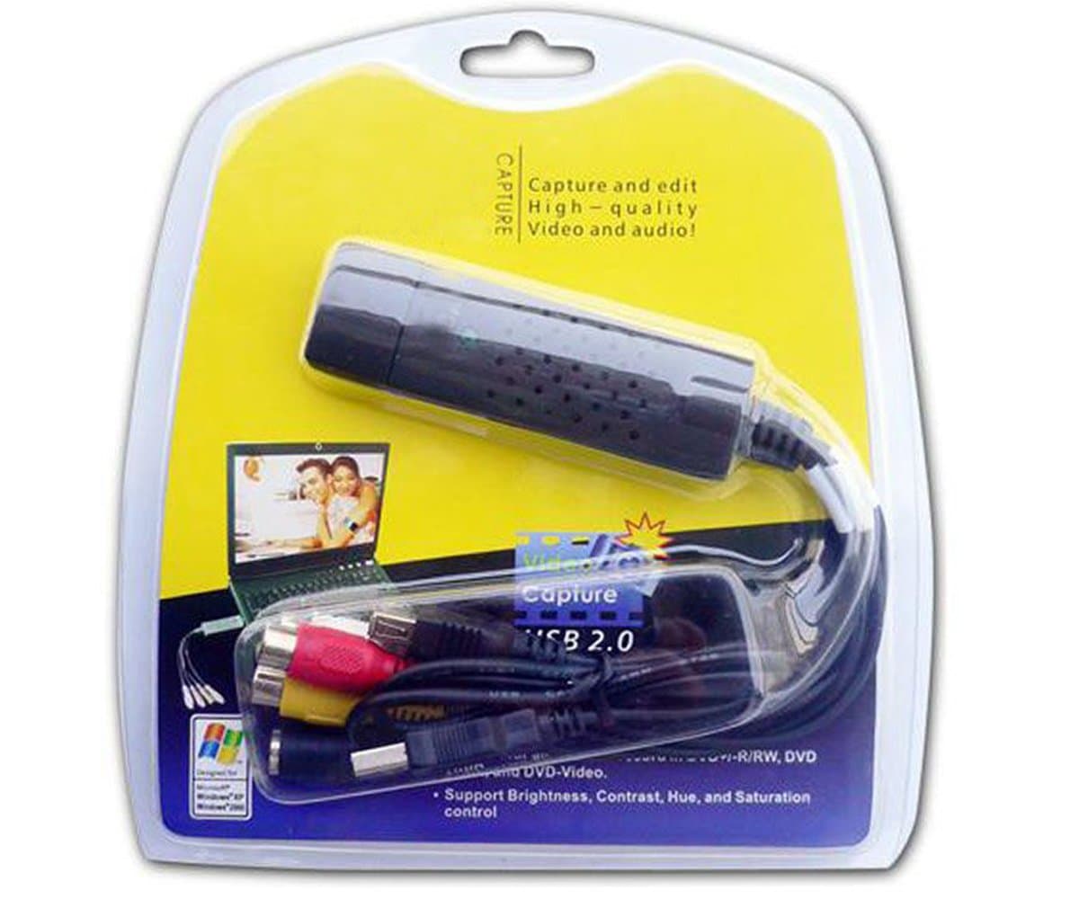 Oxyura USB Video and Audio Capturing Device Adapter (Multicolour)