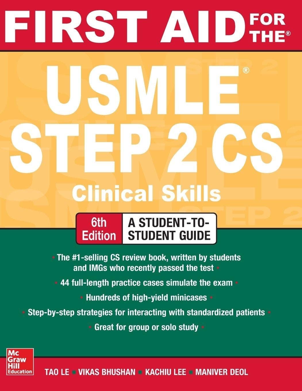 First Aid for the USMLE Step 2 CS, Sixth Edition
