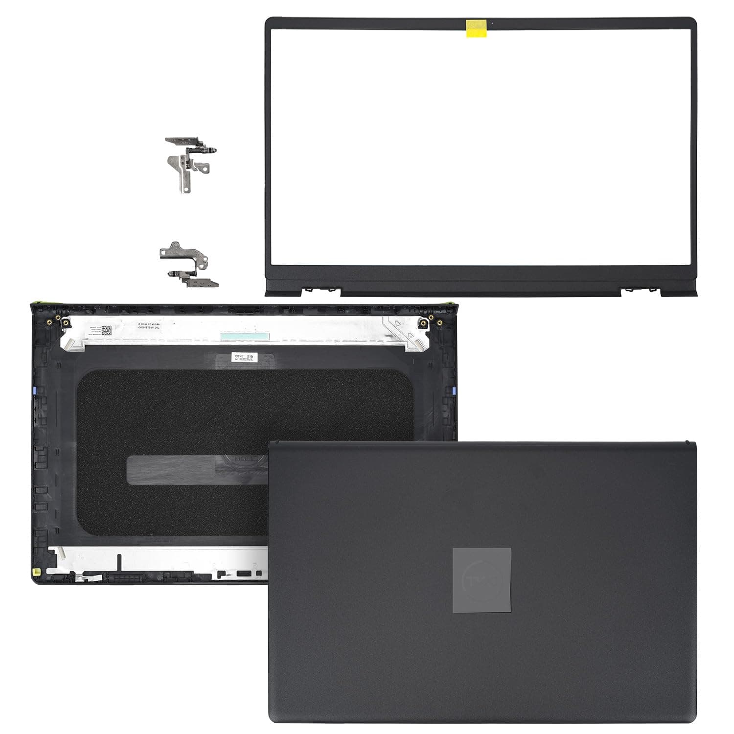 Replacement LCD Back Cover Top Case Lid Front Bezel with Hinges for Dell inspiron 15 3510 3511 3515 3520 3525 Series Laptop 0WPN8 09WC73 AP3LE000901