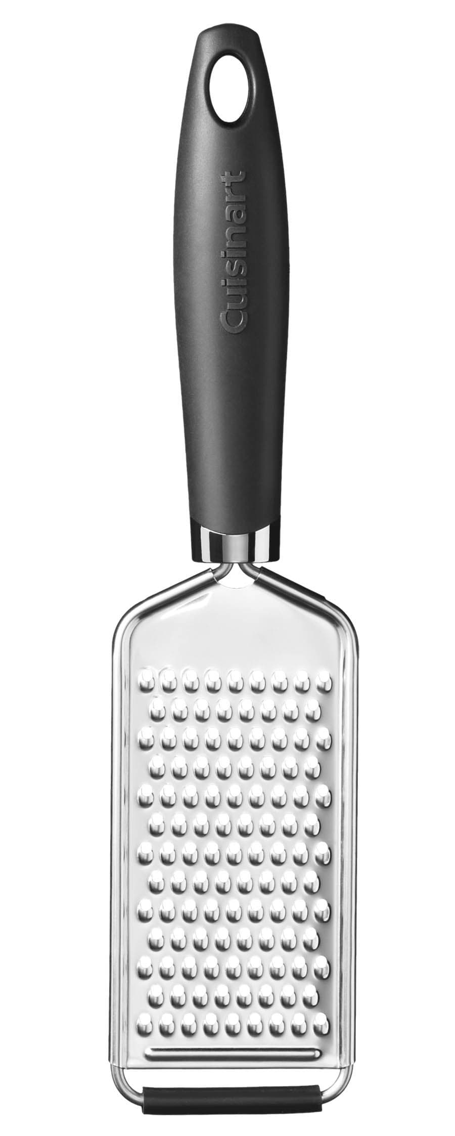 Curve Handle Hand Grater,Black/Silver