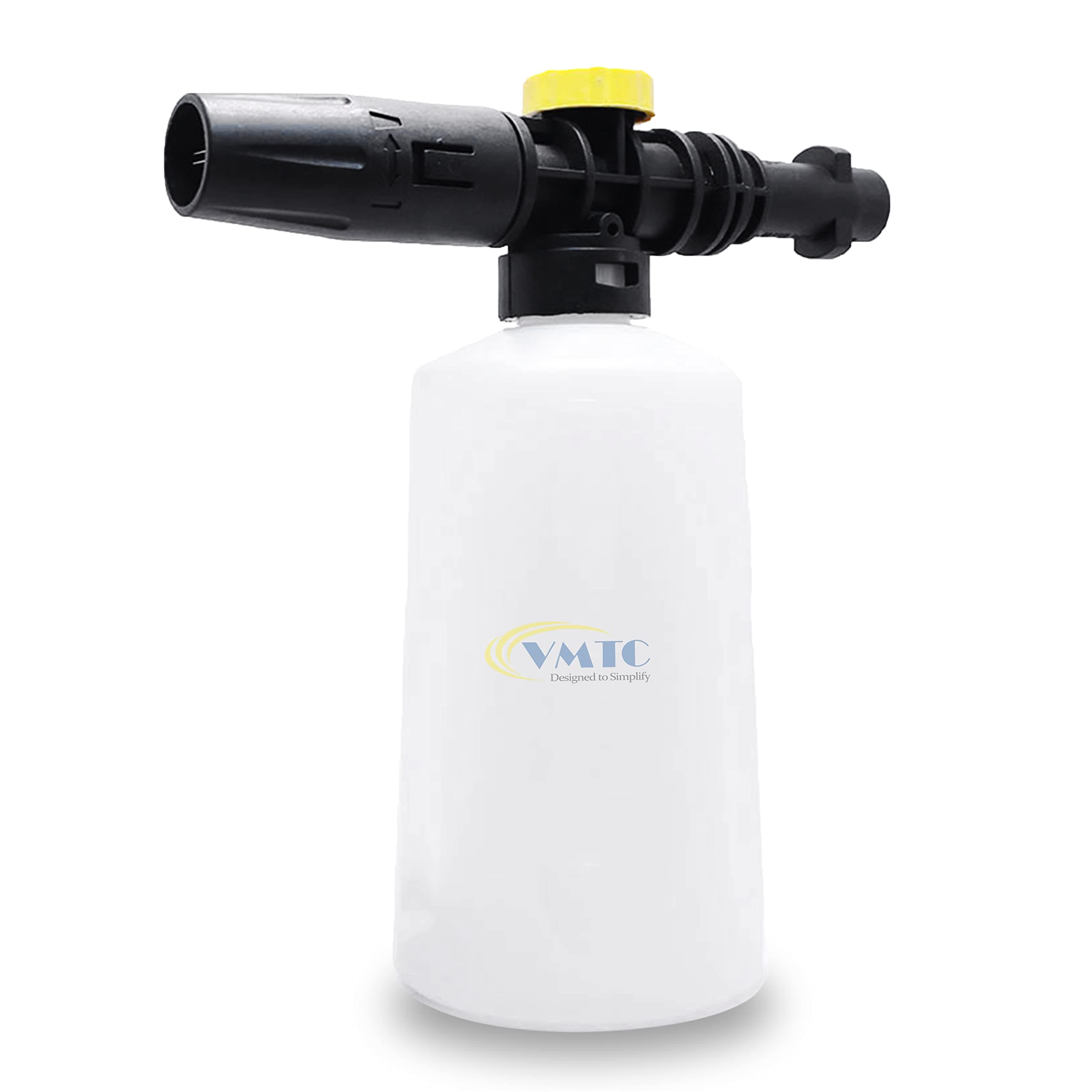 Plastic Adjustable Foam Cannon Nozzle Lance Compatible With Karcher K1-K7 Pressure Washer Gun (700Ml High-Pressure Car Washer Accessory)