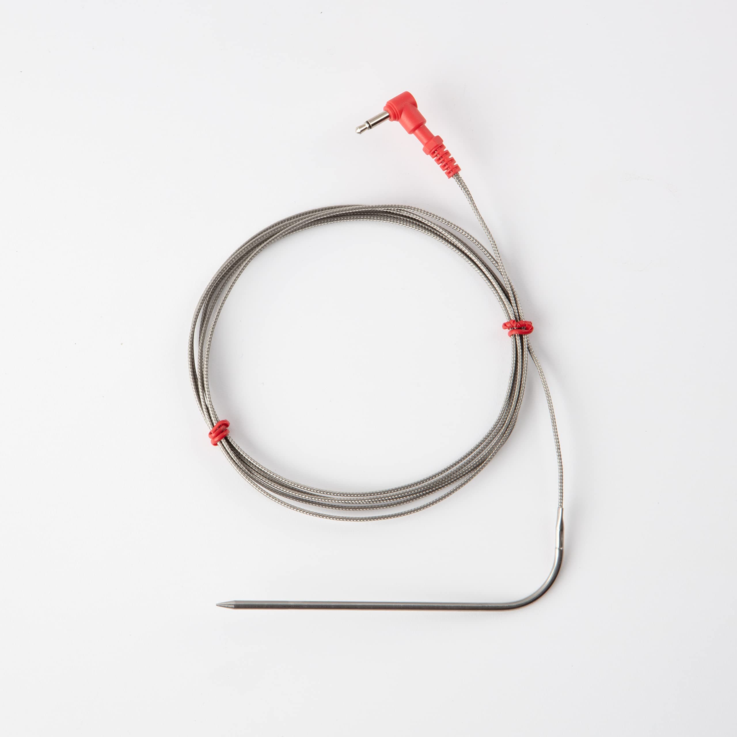 High-Temperature Meat Probe with 90° Plug (Red)