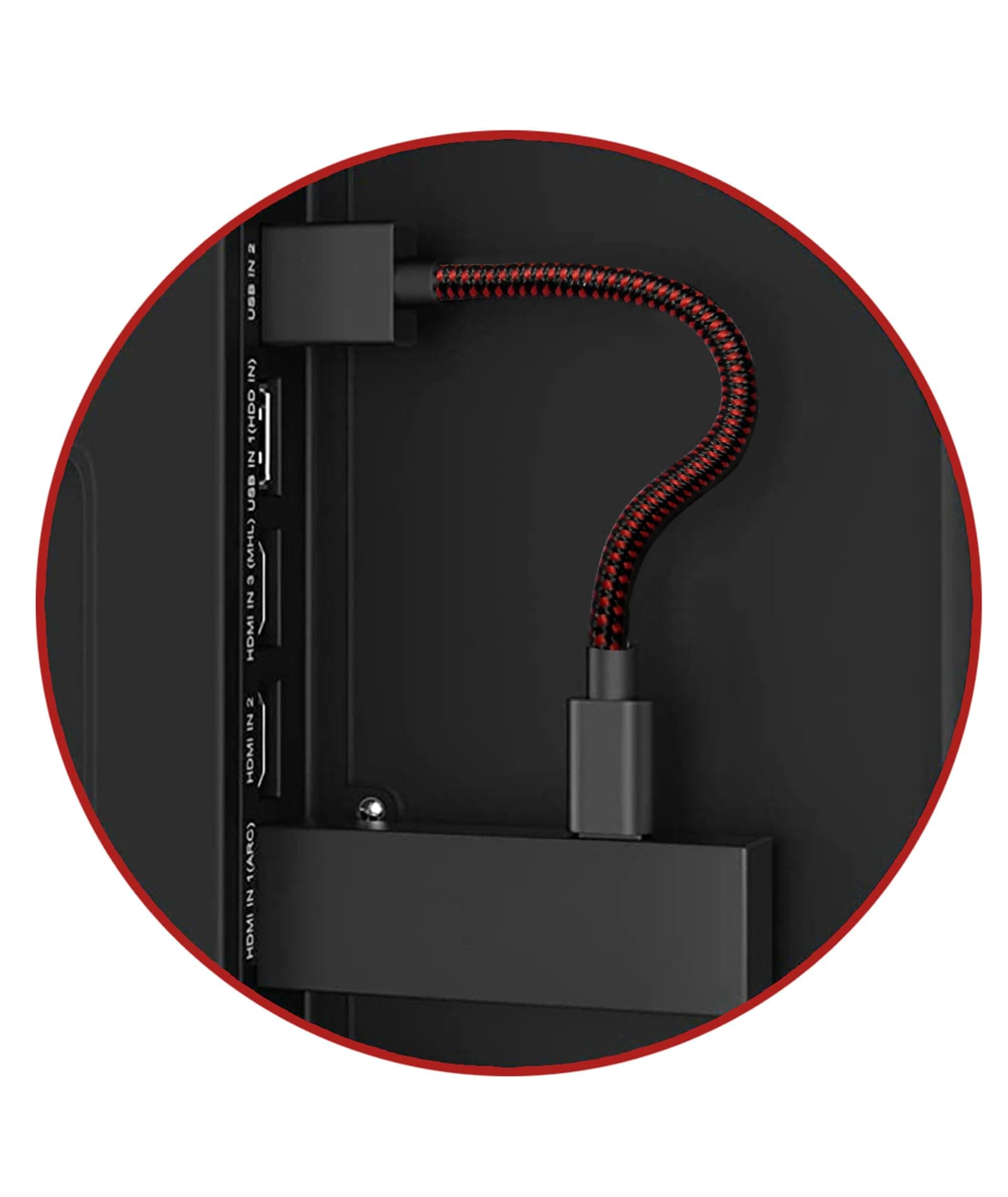 2 Pack 8 Inches Power Cable for Amazon Fire TV Stick Power up Your Fire Stick from Your TV's USB Port, Micro USB Cable for Amazon Fire Stick Power Cord