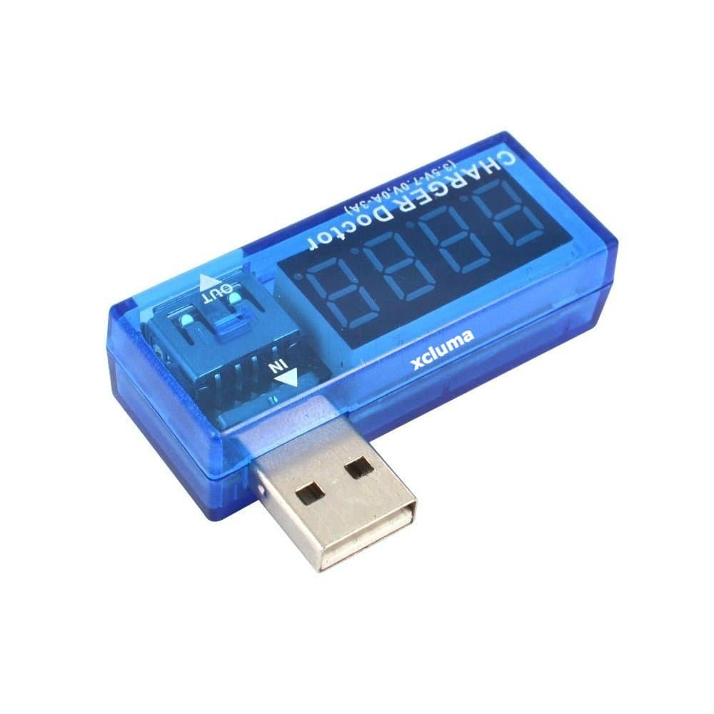 Digital Usb Mobile Power Charging Current Voltage Tester Meter Mini Usb Charger Doctor Voltmeter Ammeter