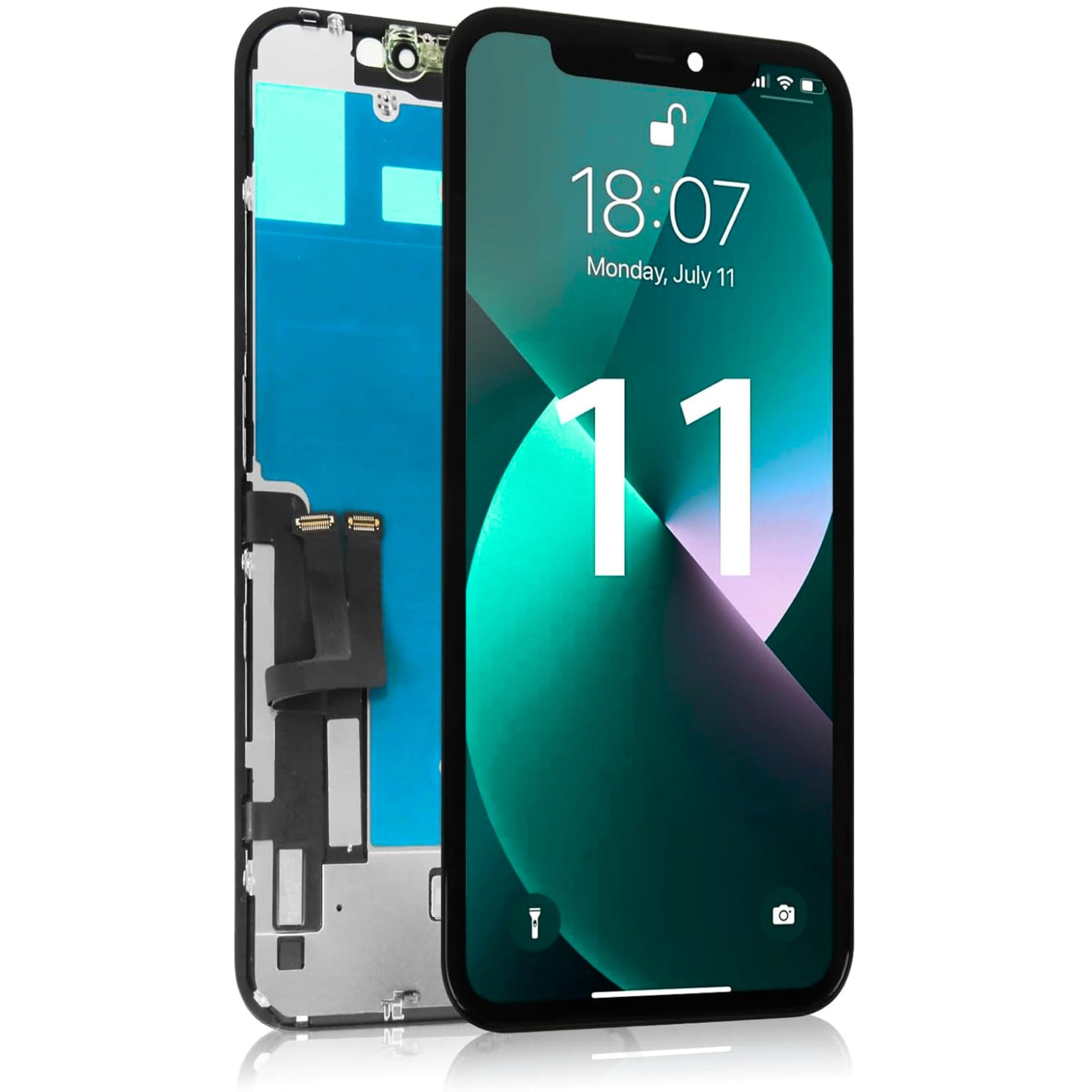 – iPhone 11 LCD Screen Replacement In-Cell Display with Touch Digitizer Assembly for iPhone 11 A2111 A2221 A2223