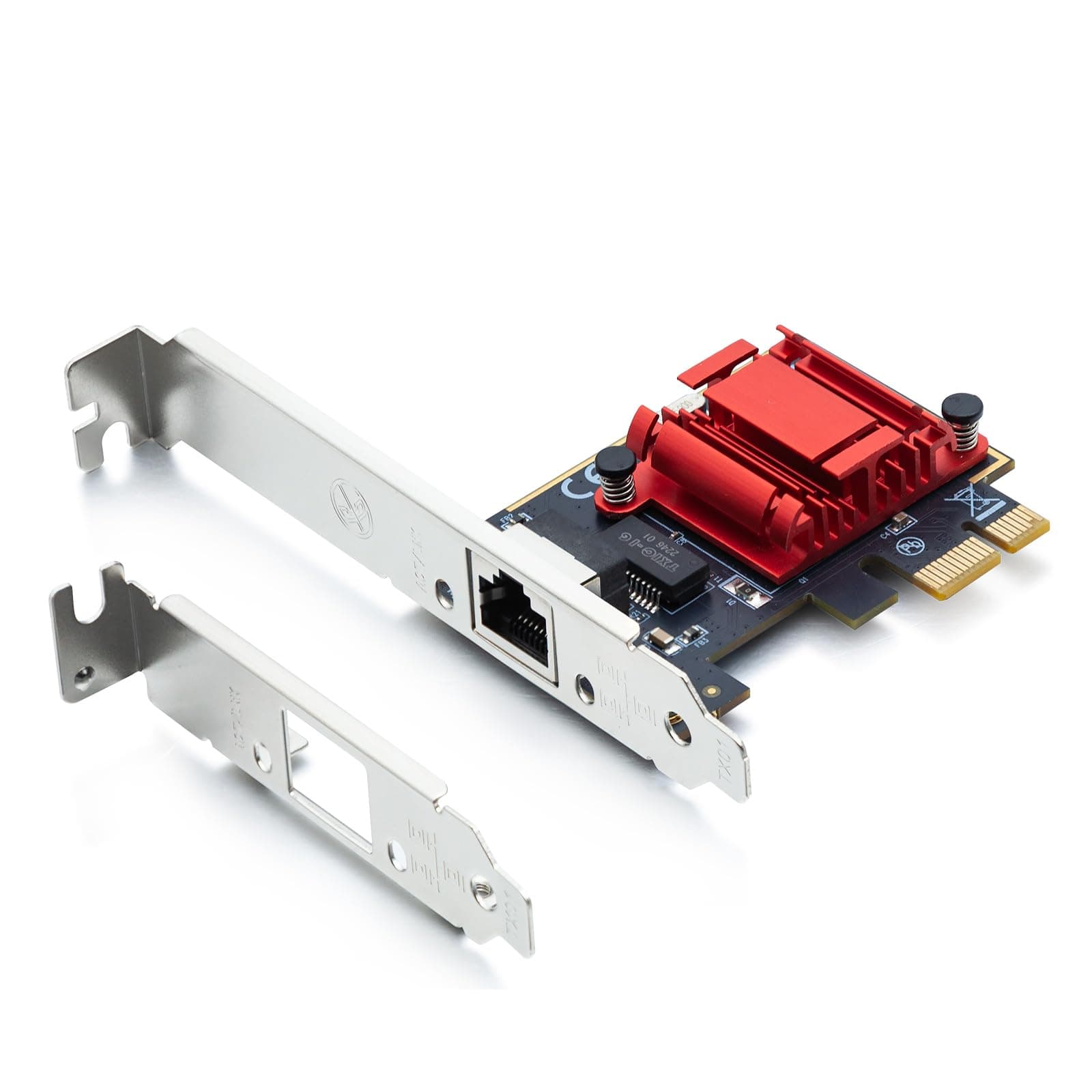 10Gtek 10/100/1000Mbps Gigabit Ethernet PCI Express NIC Network Card with Intel I210 Chip, Ethernet Server Converged Network Adapter, Single RJ45 Port, PCI Express 2.1 X1, Compare to Intel I210-T1