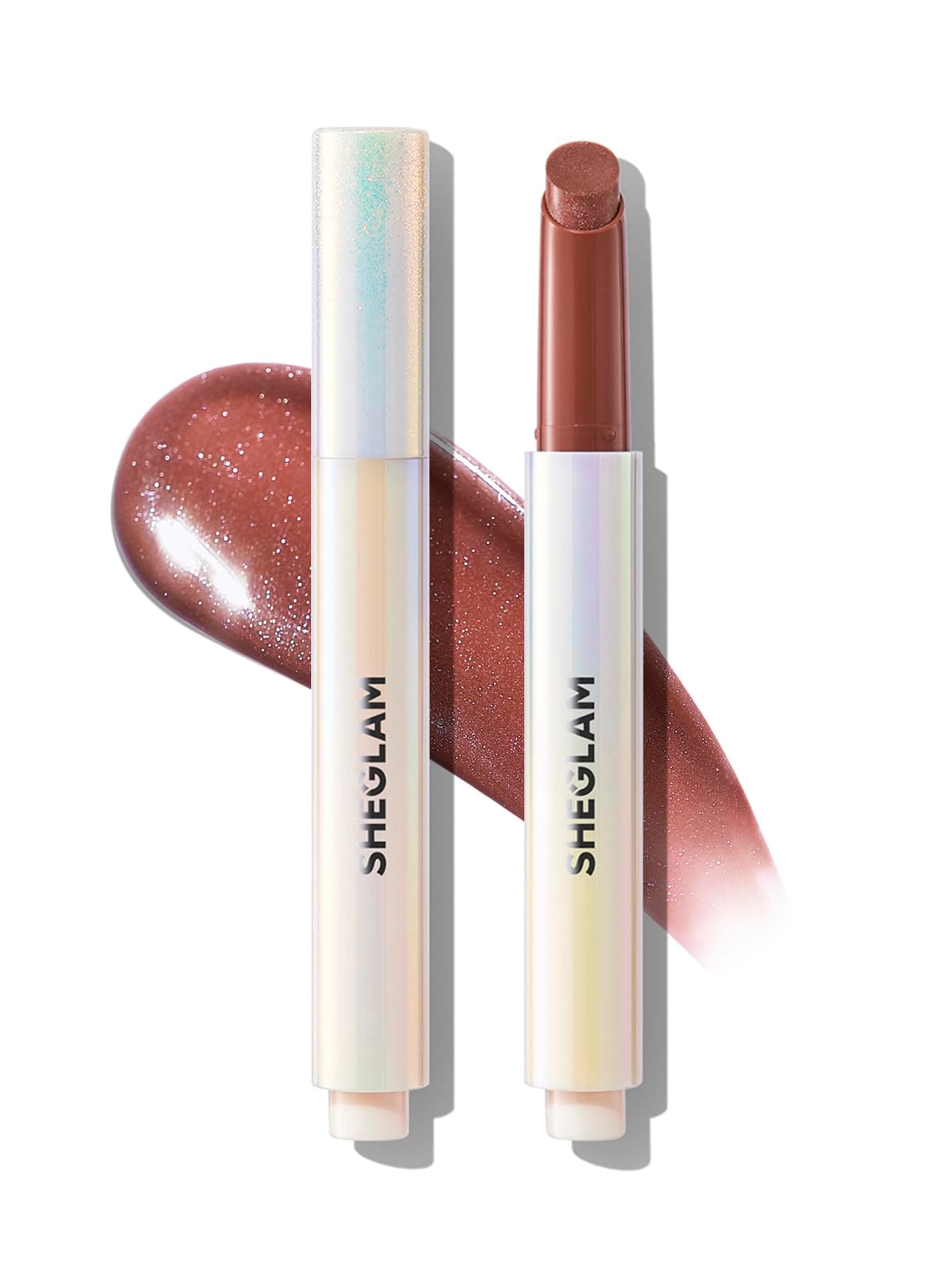 Pout-Perfect Moisturizing Solid Lip Gloss Shimmer Lip Plumper - Violet Fizz